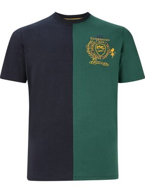 Charles Colby T-Shirt EARL VERNON in Bicolor-Optik
