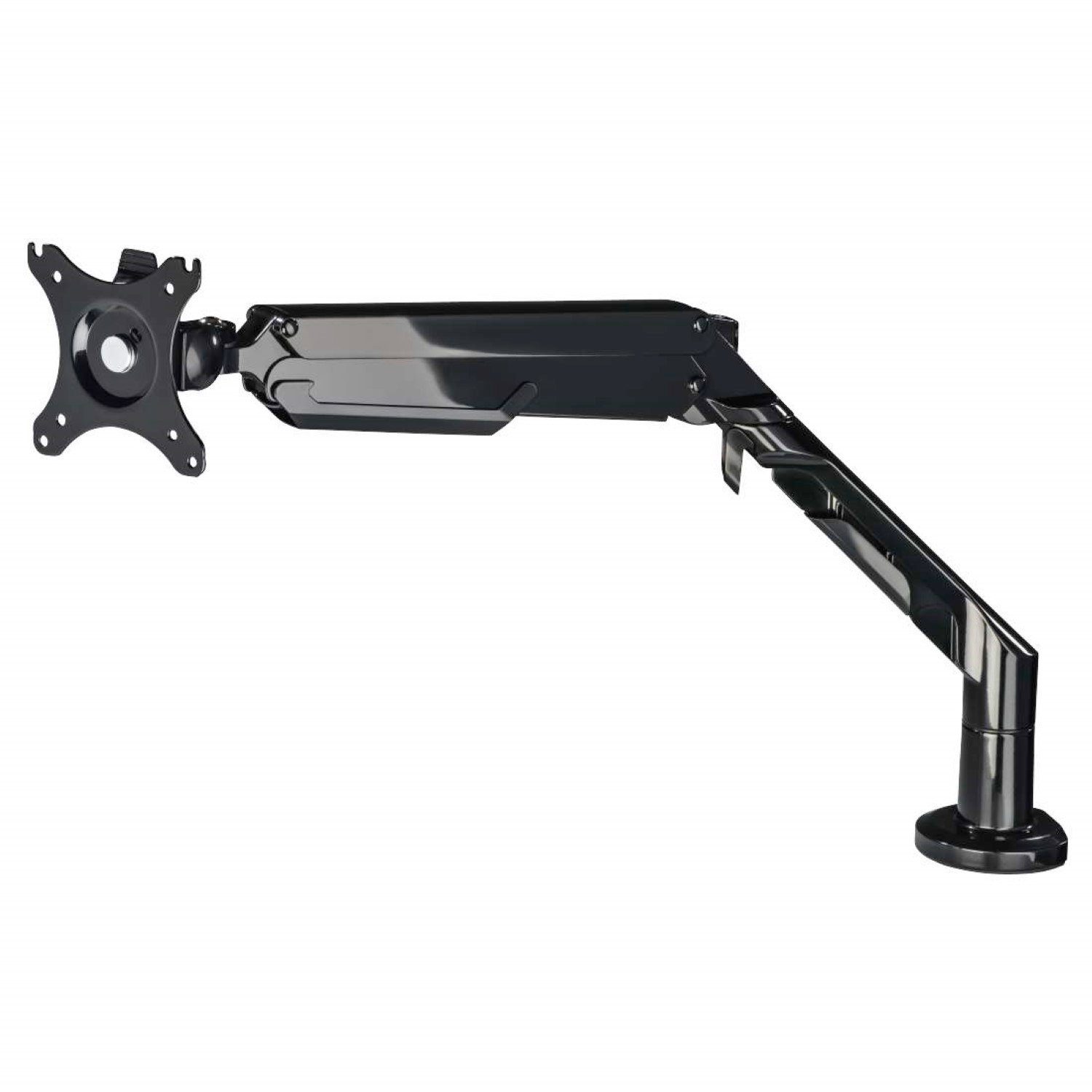 Hama Monitor-Halterung Monitorarm Gasdruckfeder bis 36" Schwenkarm, (Schwenkbar Tisch-Halterung VESA bis 100x100 Monitor-Halter)