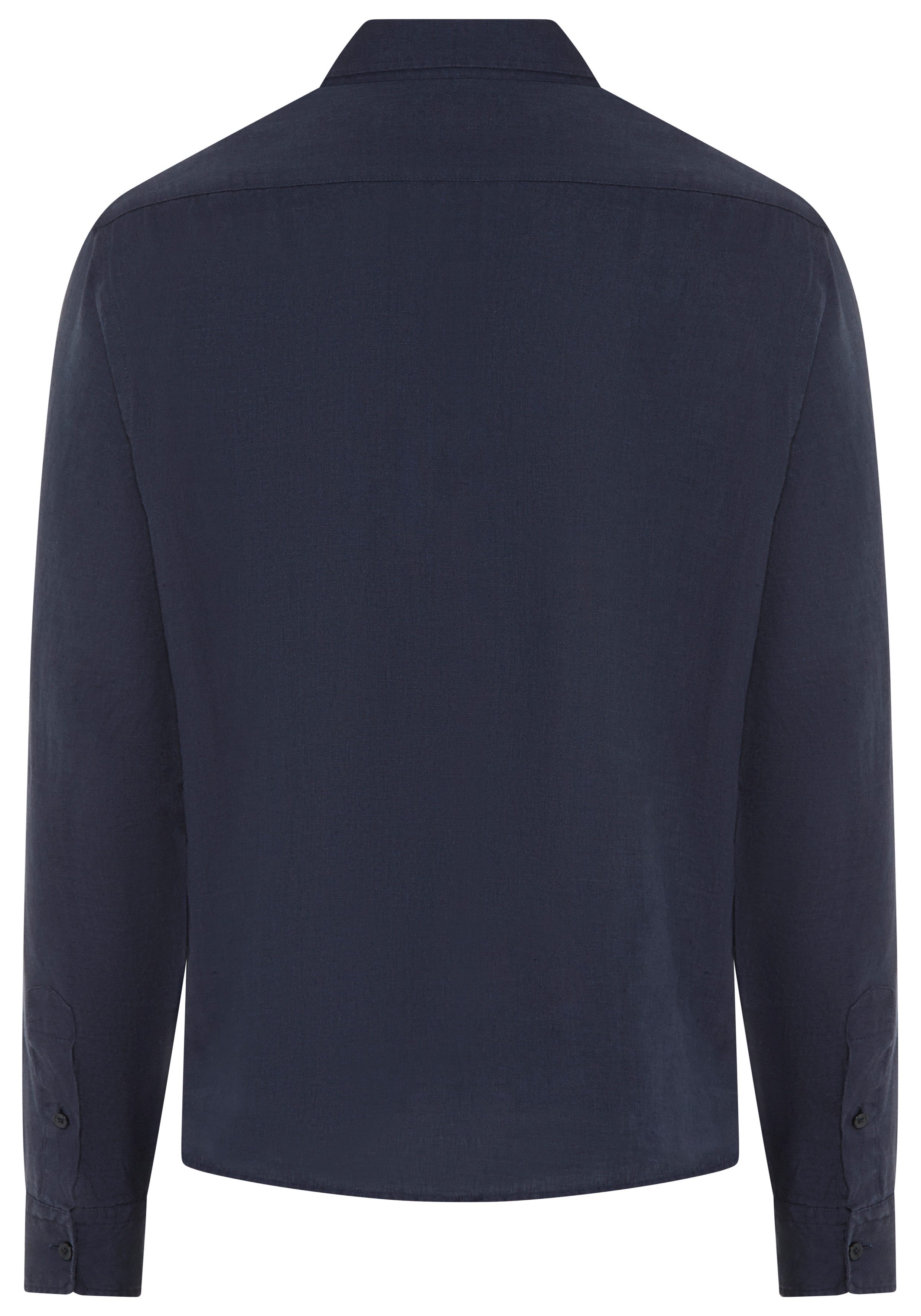 BOSS Leinenhemd LIAM 100% Leinen mit Button-Down-Kragen, regular fit