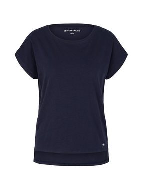 TOM TAILOR Schlafanzug T-Shirt mit Logo-Print