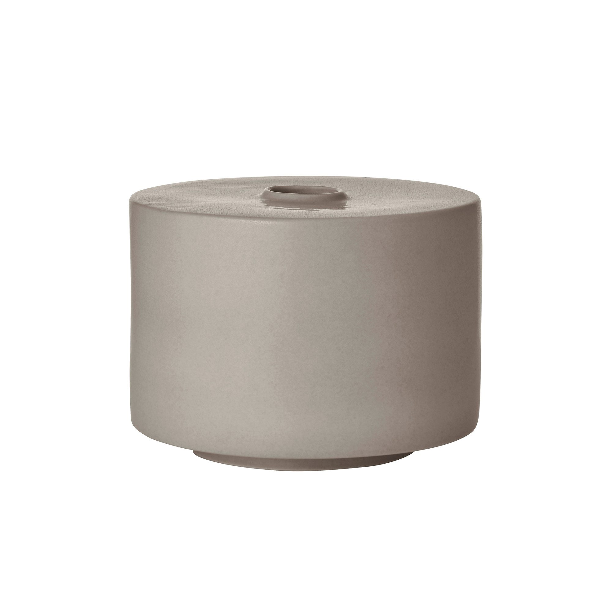 blomus Dekovase -MAKOTO- Vase, Tischvase, Blumenvase: Modernes Design (1 St), Zeitlose Vase, Matte Glasur, Unikat, Schwebnend