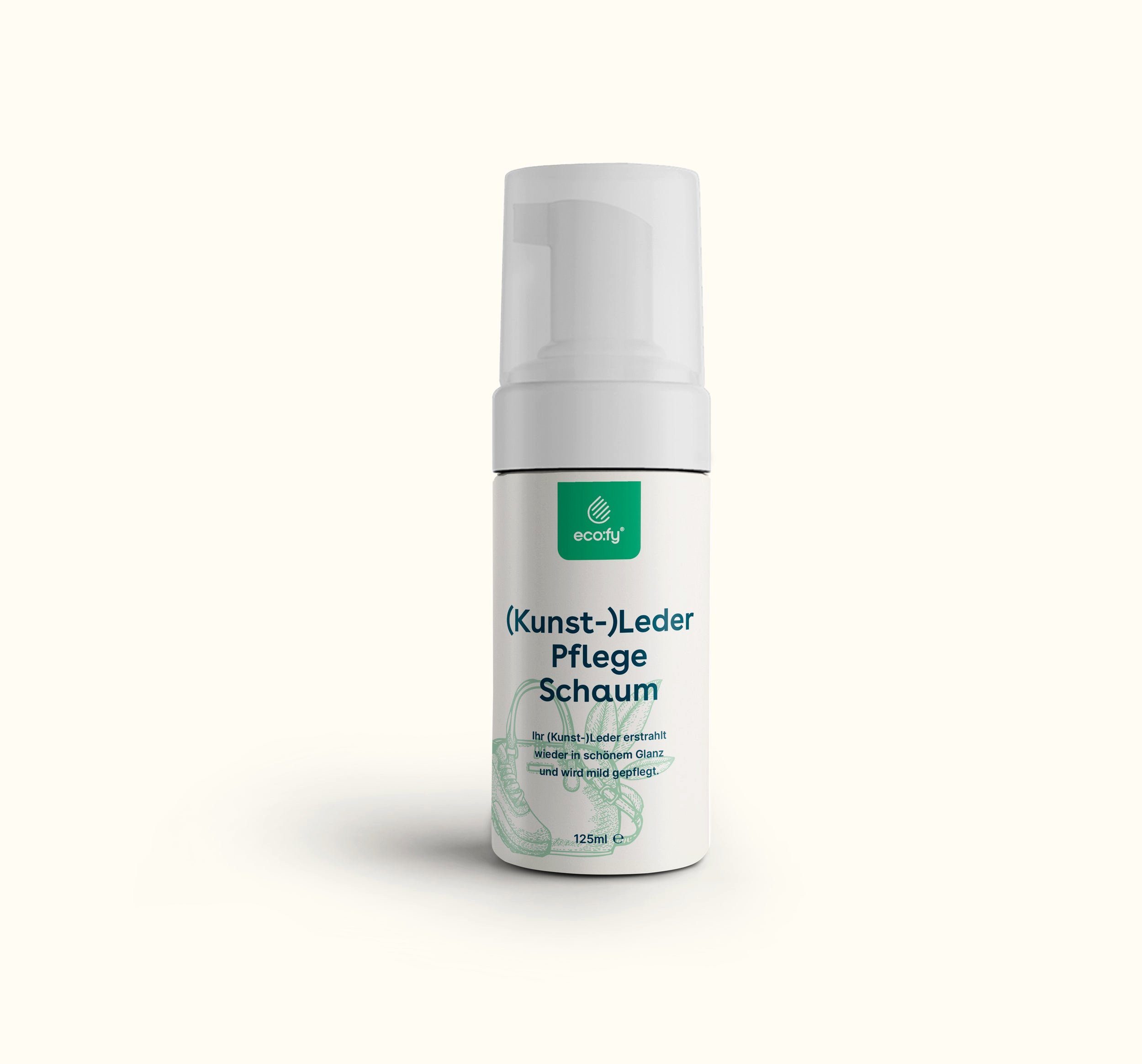 eco:fy (Kunst)Leder Pflegeschaum Leder-Pflegespray (1 St), Эко-товарer Abperleffekt und Farbauffrischung
