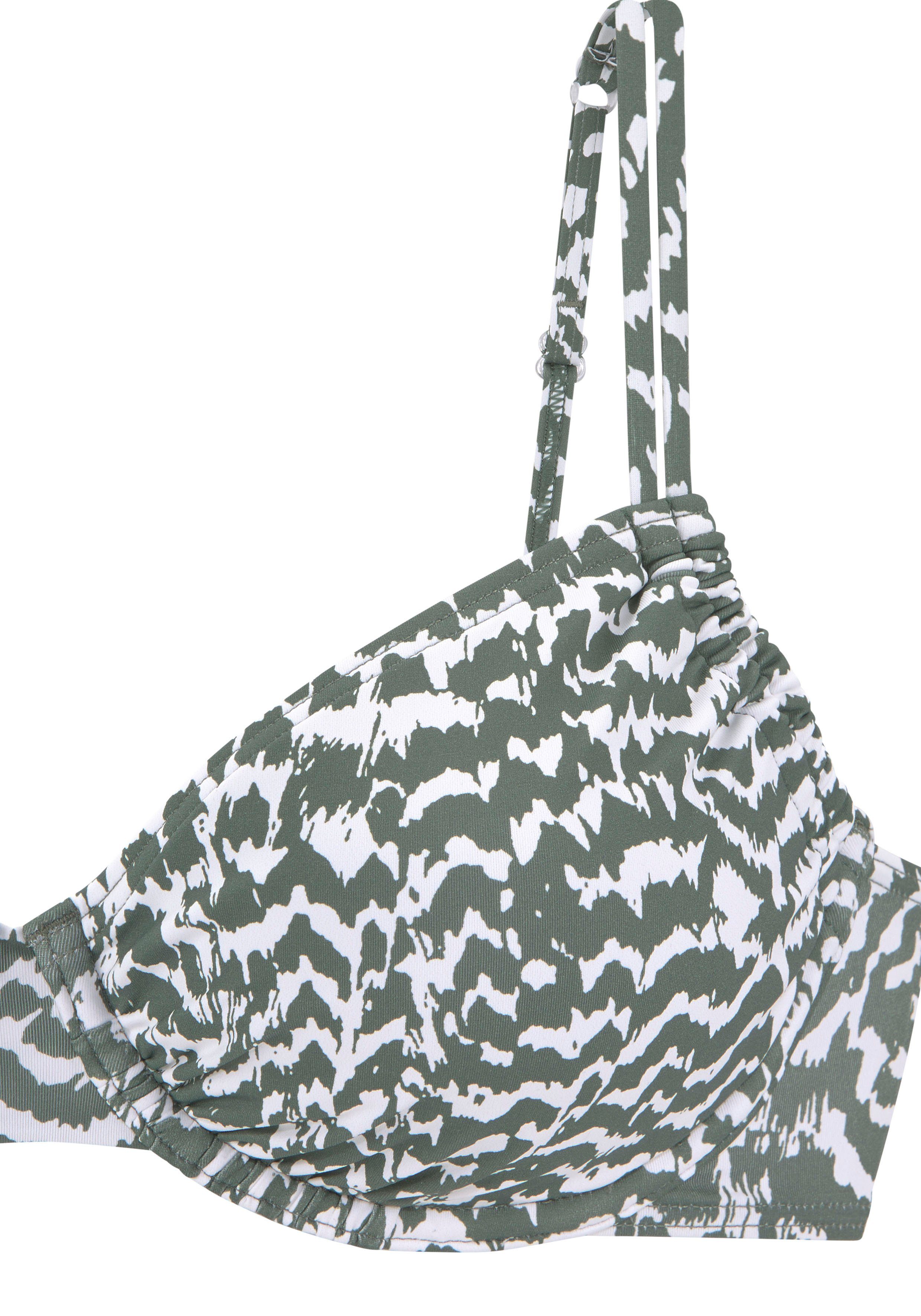 LASCANA Bügel-Bikini-Top Sansa, mit Doppelträgern