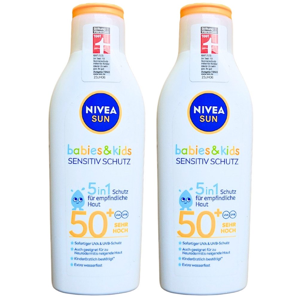 Sonnenschutzmilch Sensitive babies & kids Sonnenmilch LSF 50+