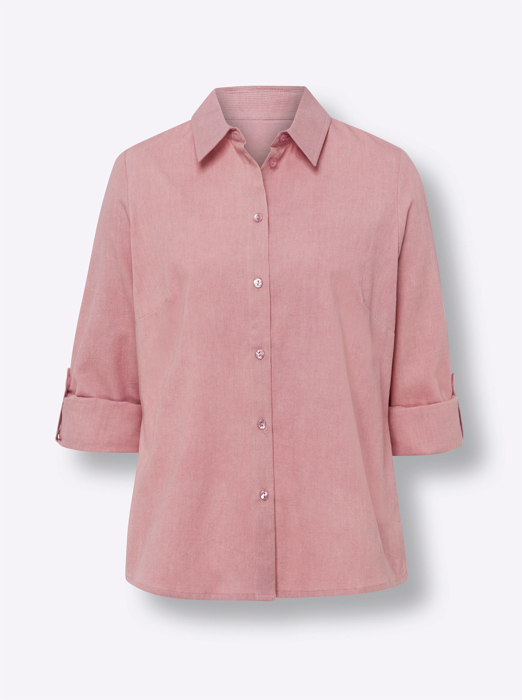 Sieh an! Klassische Bluse Langarm-Bluse günstig online kaufen