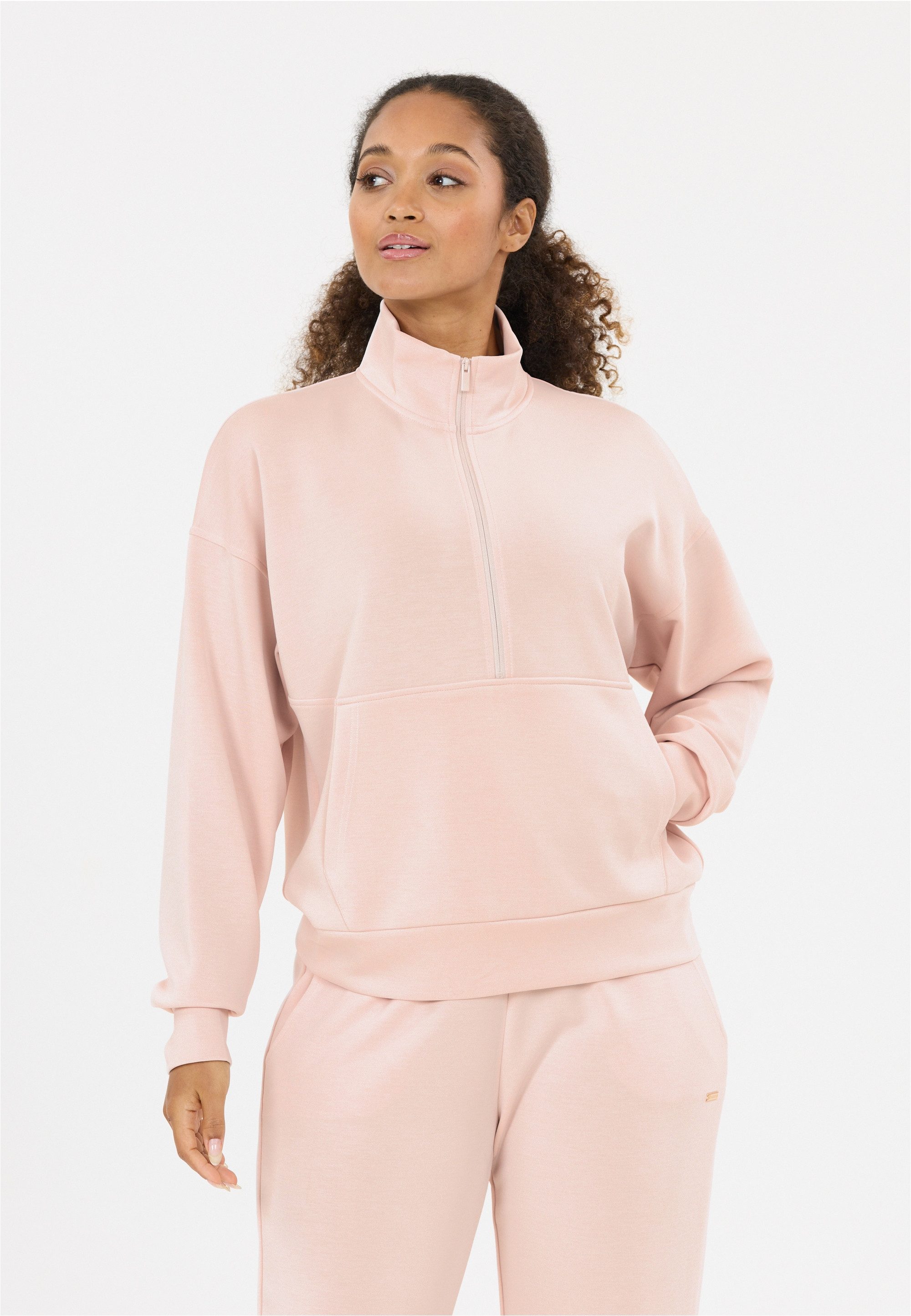 ATHLECIA Sweatshirt Jillnana mit geräumiger Kängurutasche