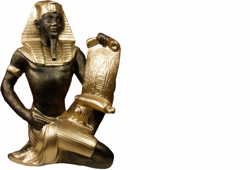 Design Ägyptischer Dekoration 2867 Pharao Skulpturen JVmoebel Figur Statue Skulptur