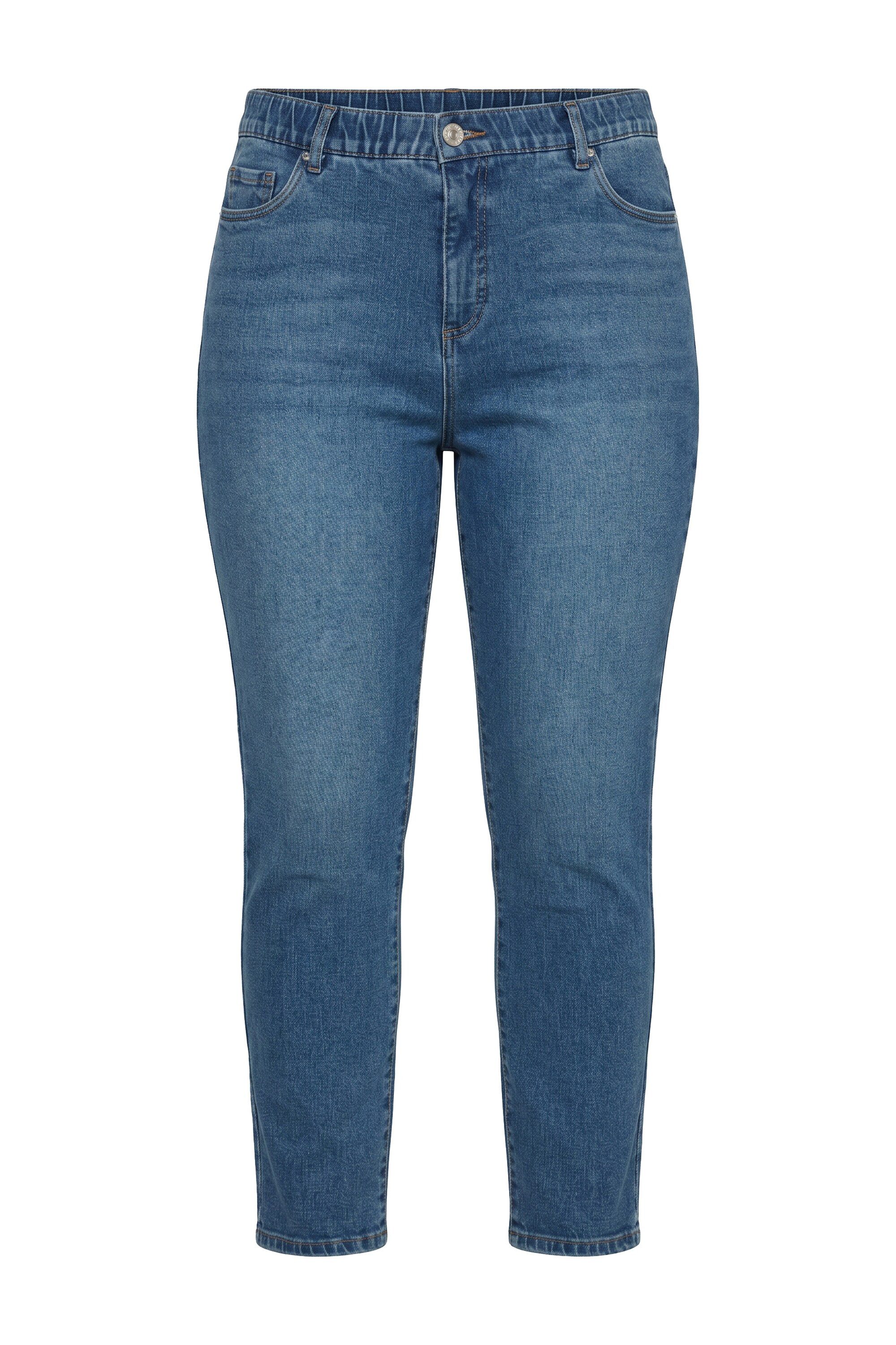 Studio Untold Röhrenjeans Mom-Jeans Mom-Shape 5-Pocket-Style – Bild 2 von 4
