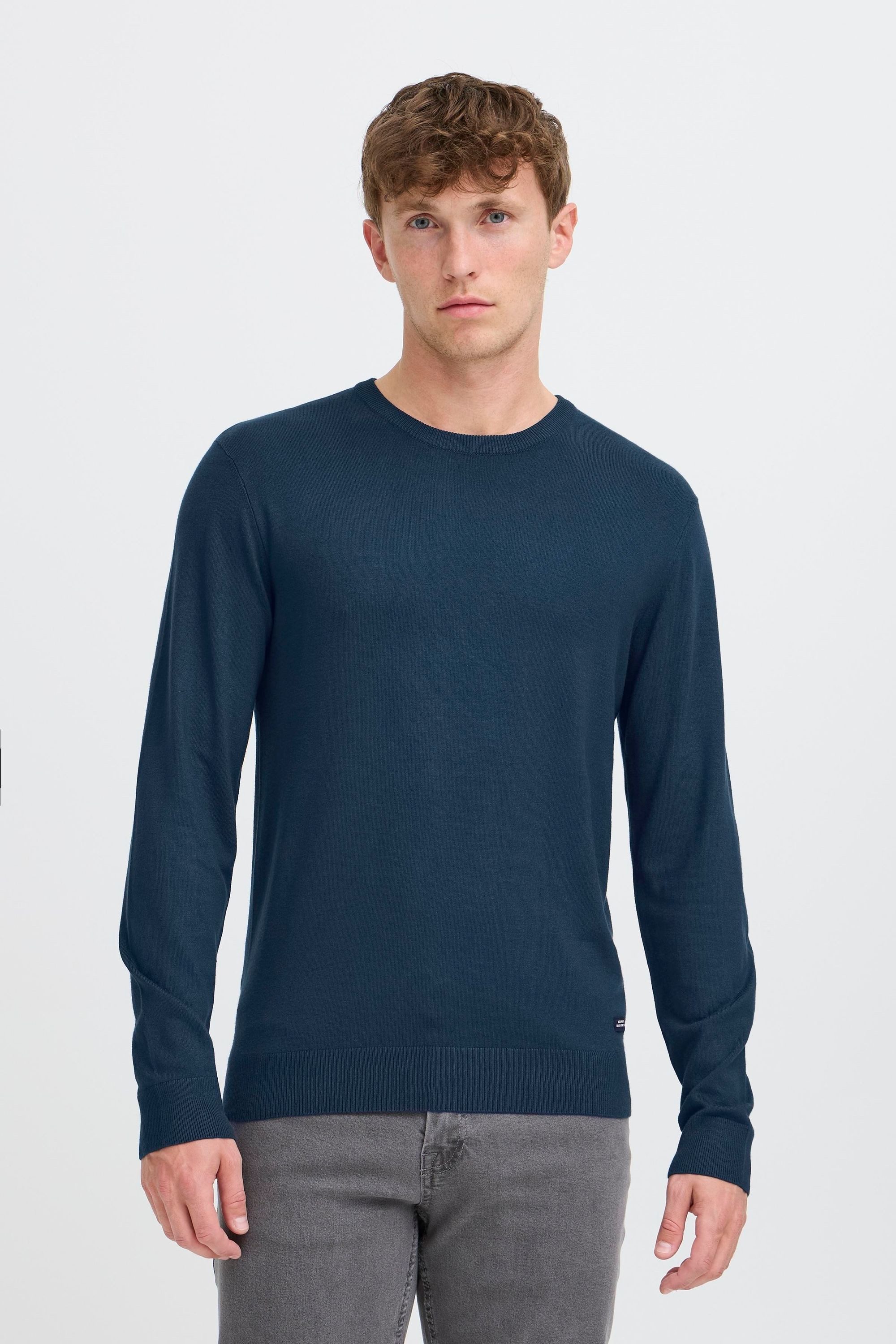 Blend Strickpullover BHWeba Stilvoller Fein-Strick Pullover