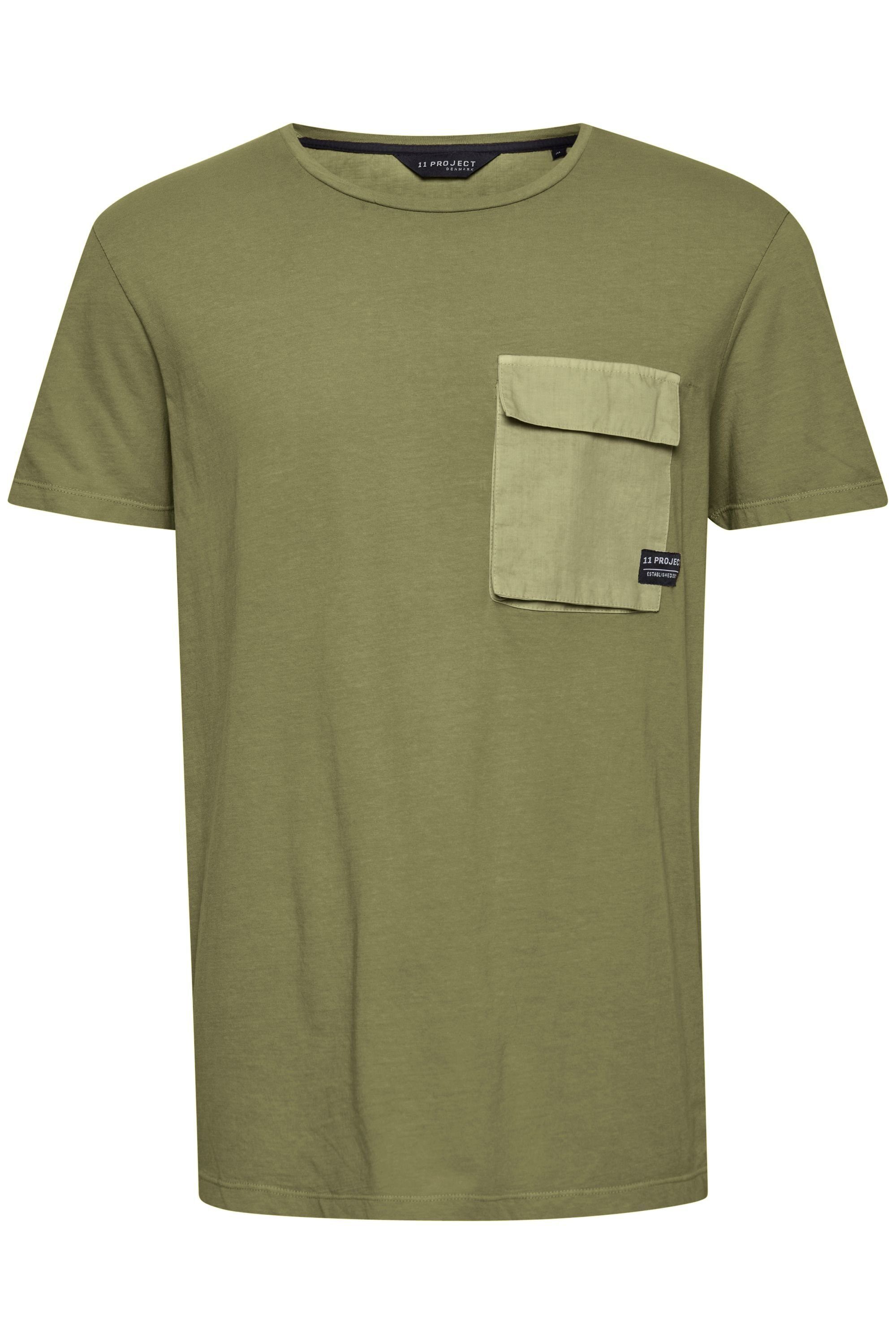 11 Project T-Shirt 11 Green Project PRMads Loden