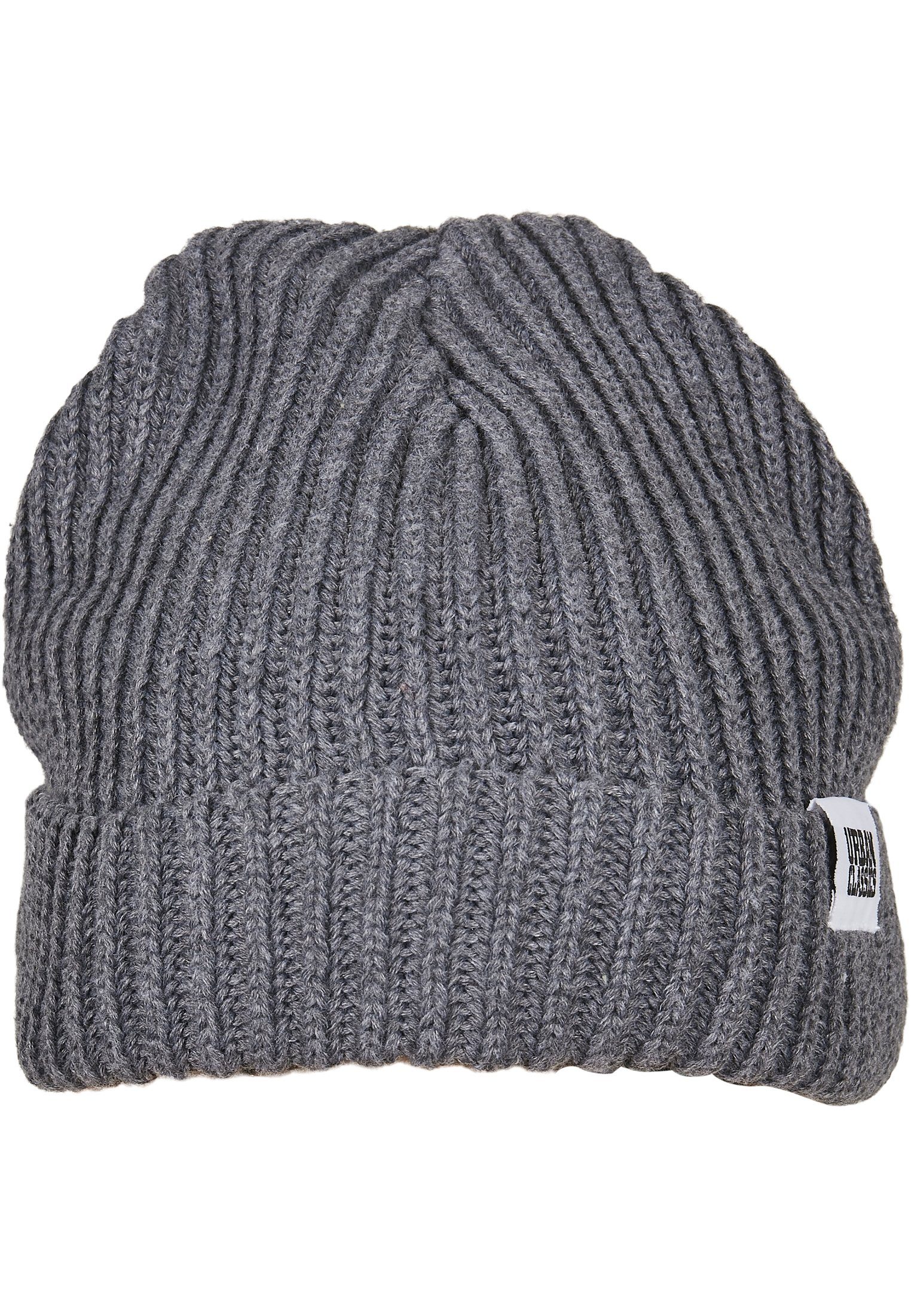 Yarn URBAN Beanie Unisex Recycled Beanie CLASSICS (1-St) Fisherman asphalt