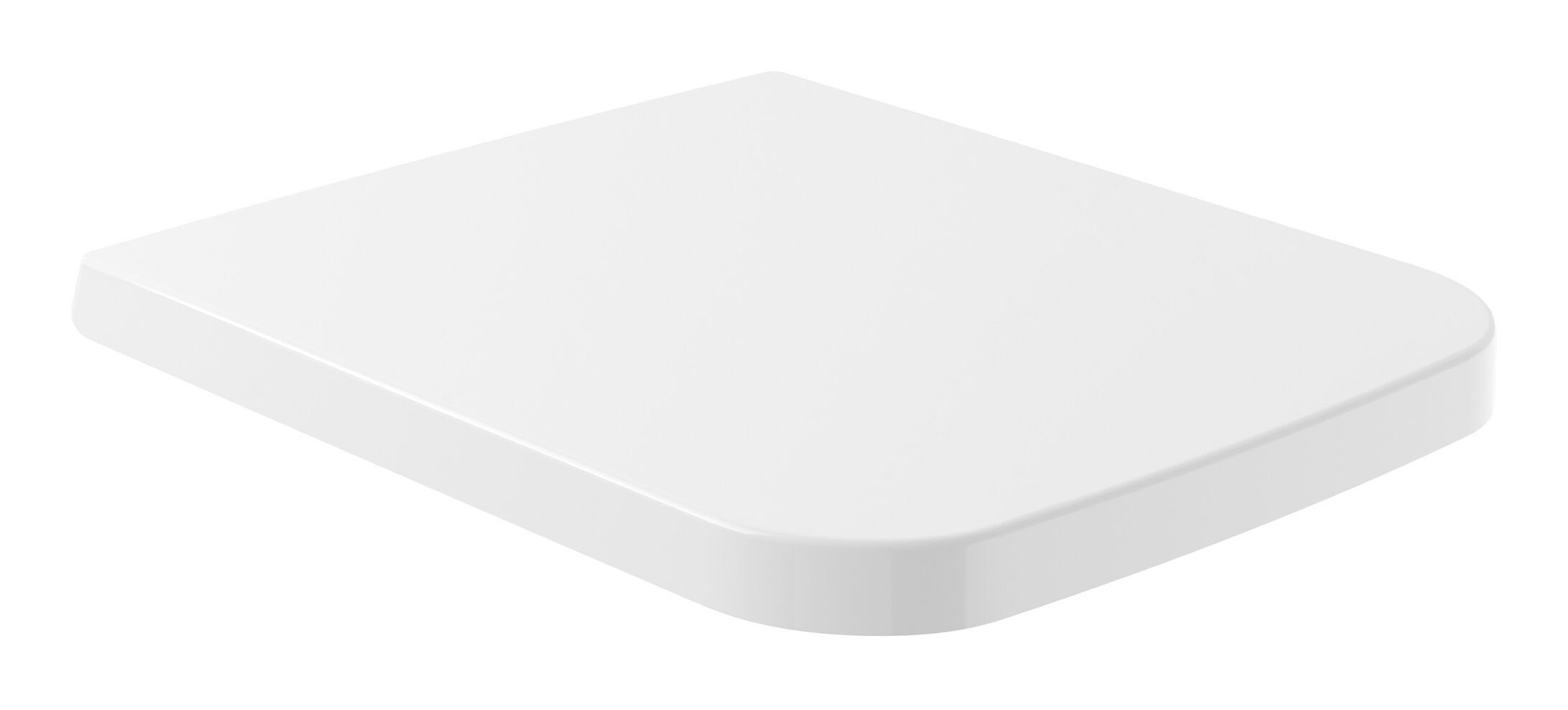 Villeroy & Boch WC-Sitz Finion, Mit Absenkautomatik und QuickRelease 377 x 455 x 41 mm
