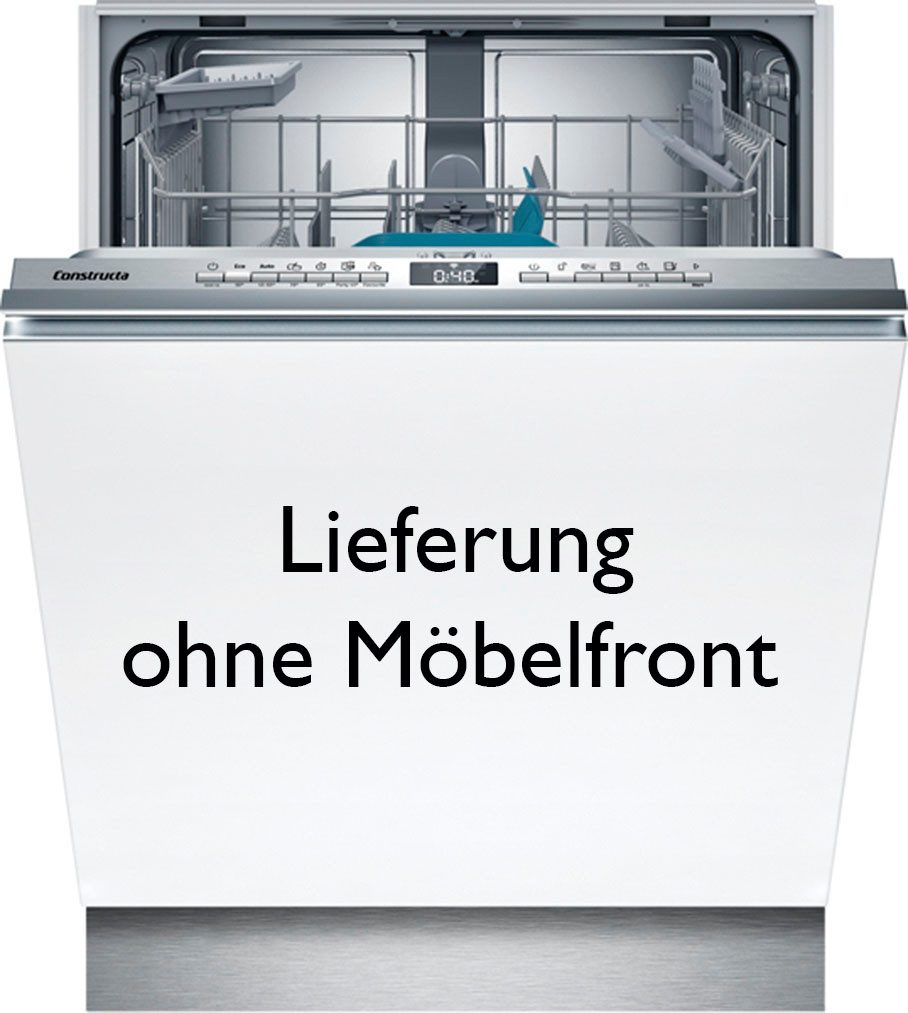 Constructa vollintegrierbarer Geschirrspüler CB6HX02HUE, 13 Maßgedecke