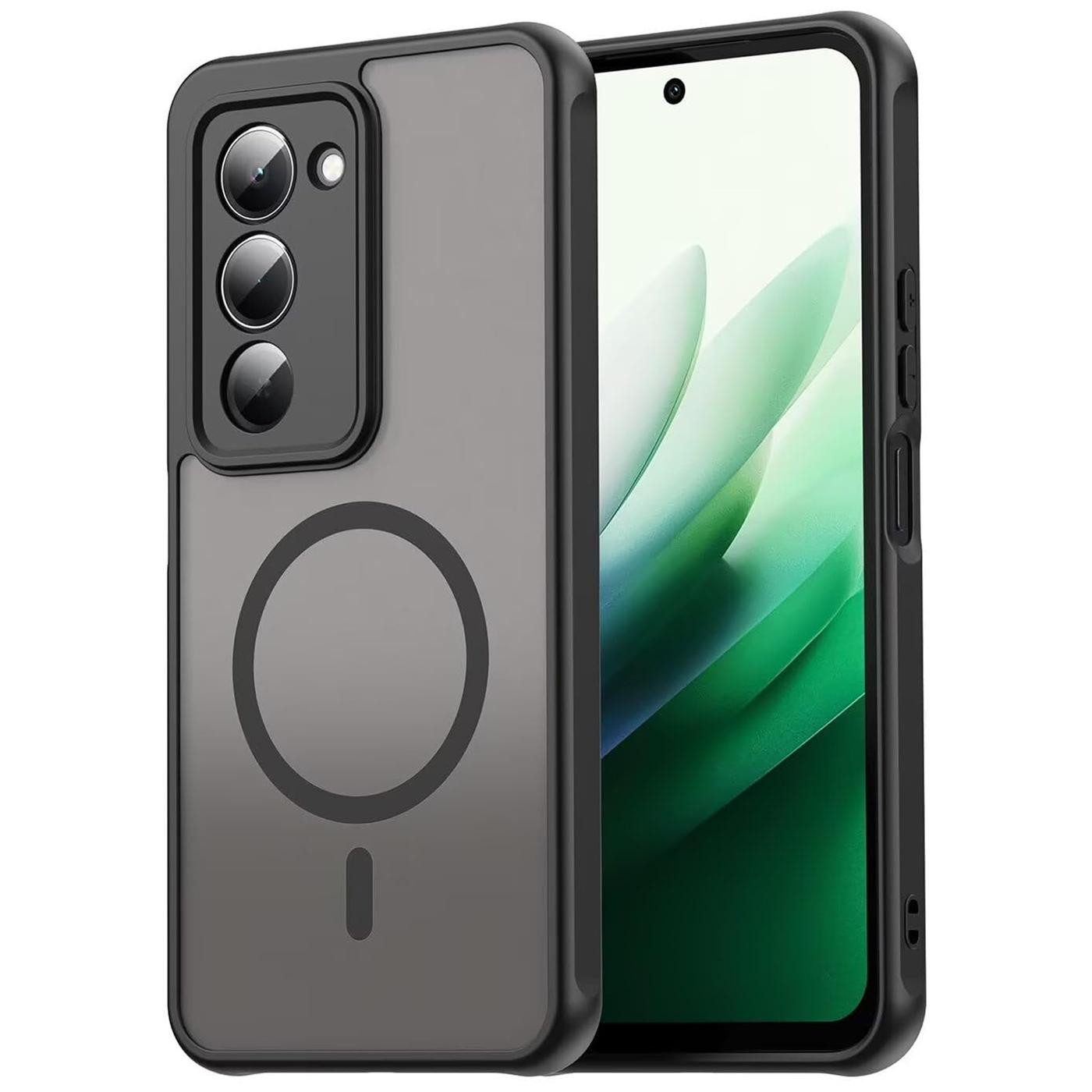 CoolGadget Handyhülle Magnet-Hülle für Xiaomi Redmi 15 5G Schutzhülle magnetisch 6,9 Zoll, Hülle Matt Stoßfest kompatibel mit QI-Laden Zubehör Kameraschutz Case