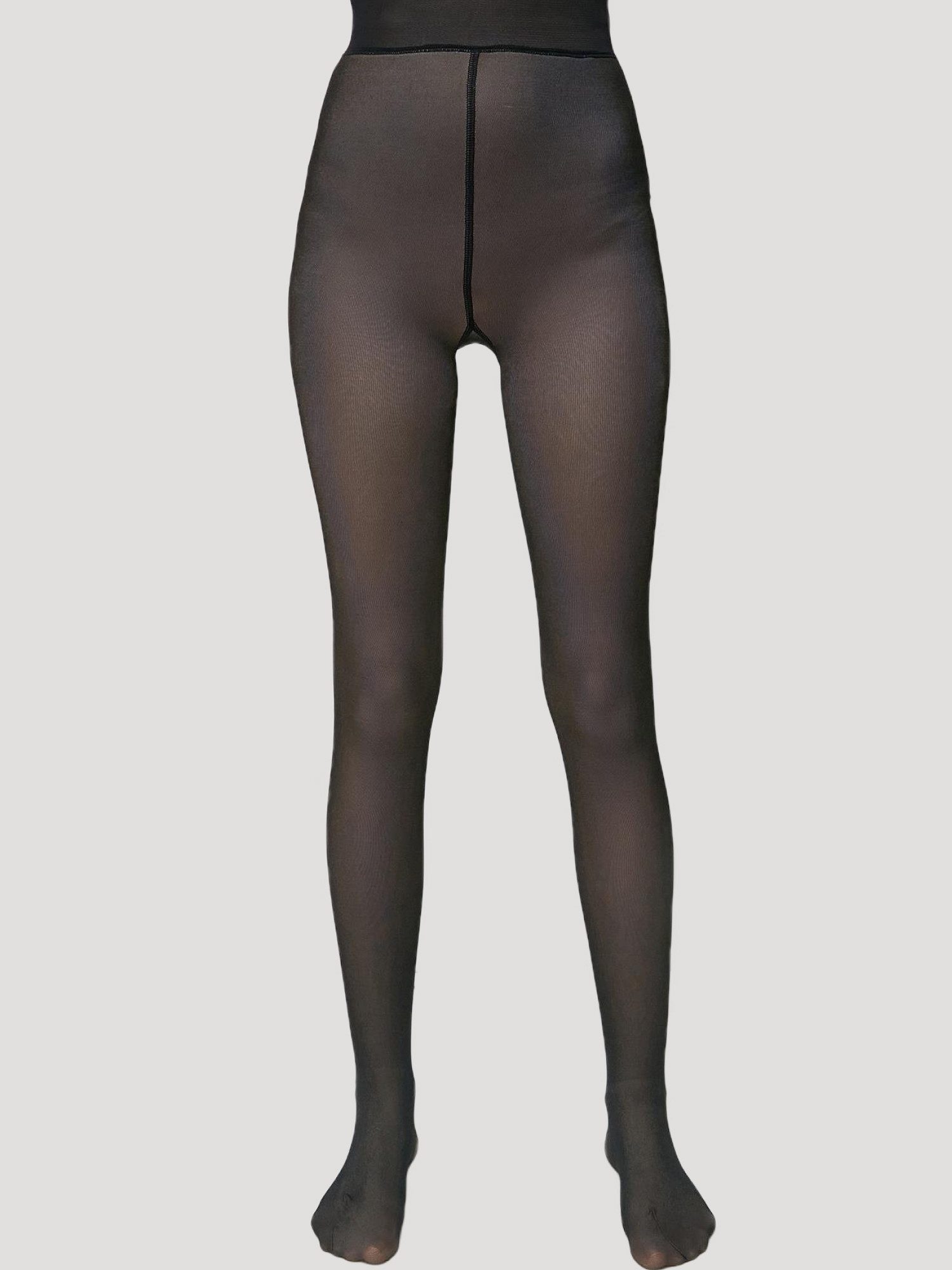 C&CITY Schlanke Thermoleggings Slipper