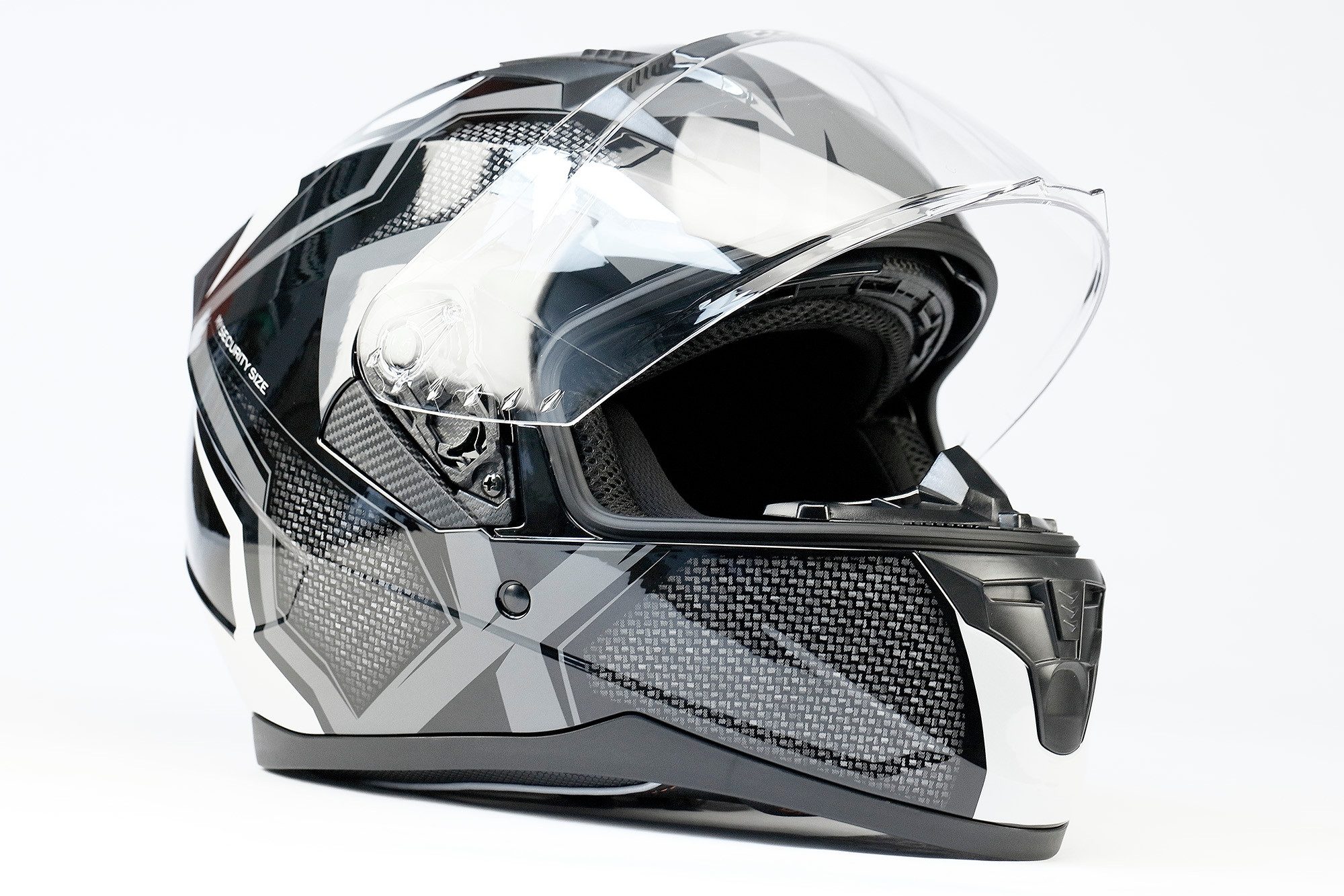 BNO Motorradhelm BNO X6 Integralhelm, mit integrierter Sonnenbrille, ECE R 22-06