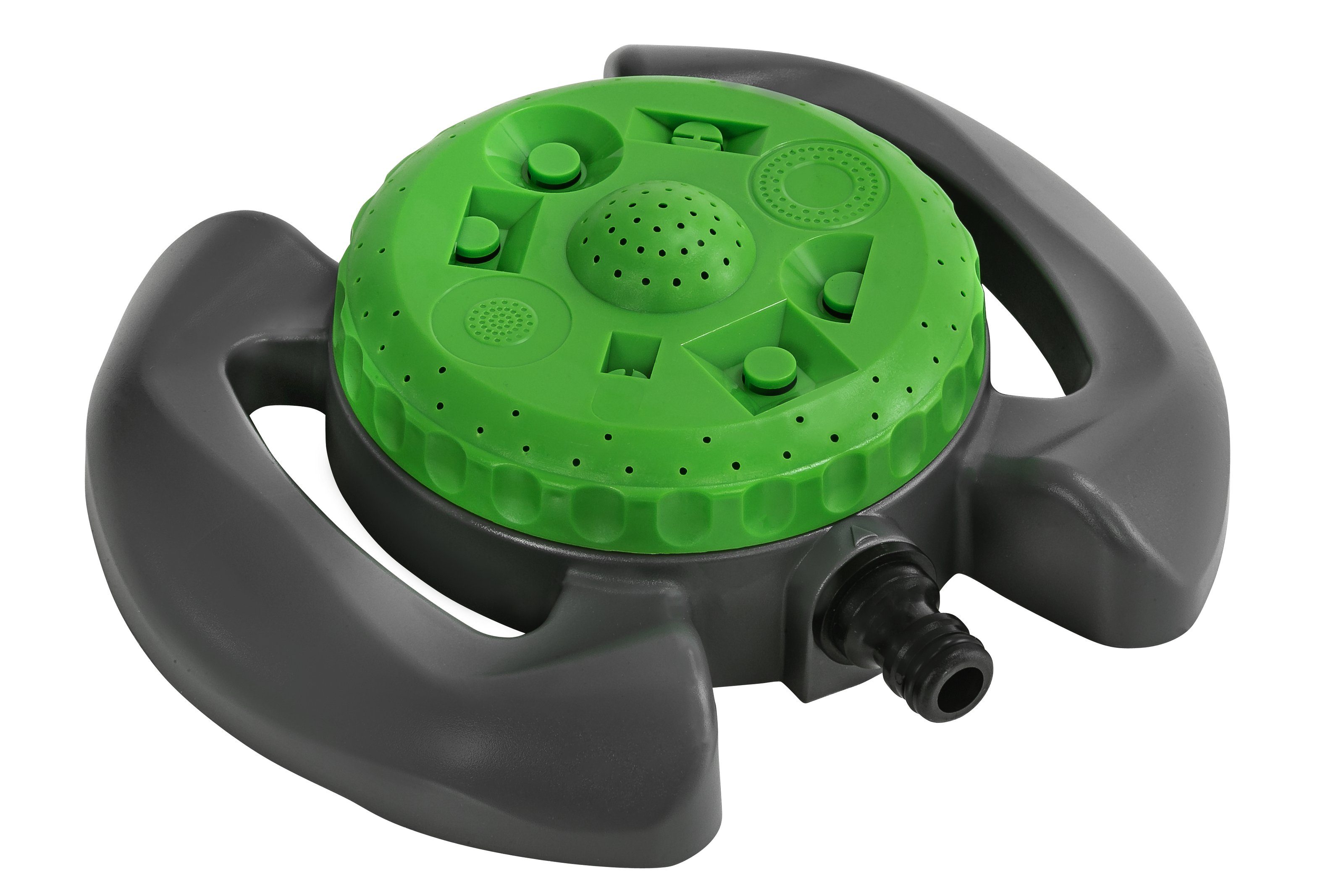 Regner Sprinkler für 78 m², Kunststoff, grau/grün/schwarz