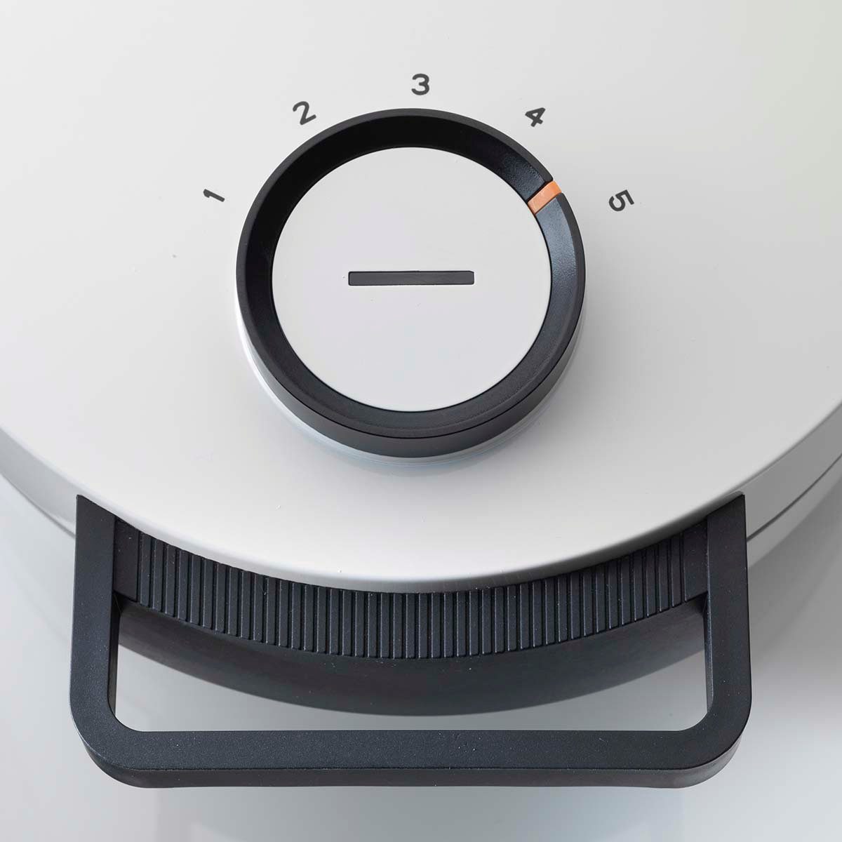 TREBS Waffeleisen 13100, 1000 W, Waffeleisen f. 5 Herzwaffeln, 1000W, 5 Stufen, doppelte Antihaft