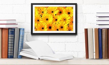 WandbilderXXL Bild mit Rahmen Sunny Mood, Blumen, Wandbild, in 4 Größen erhältlich