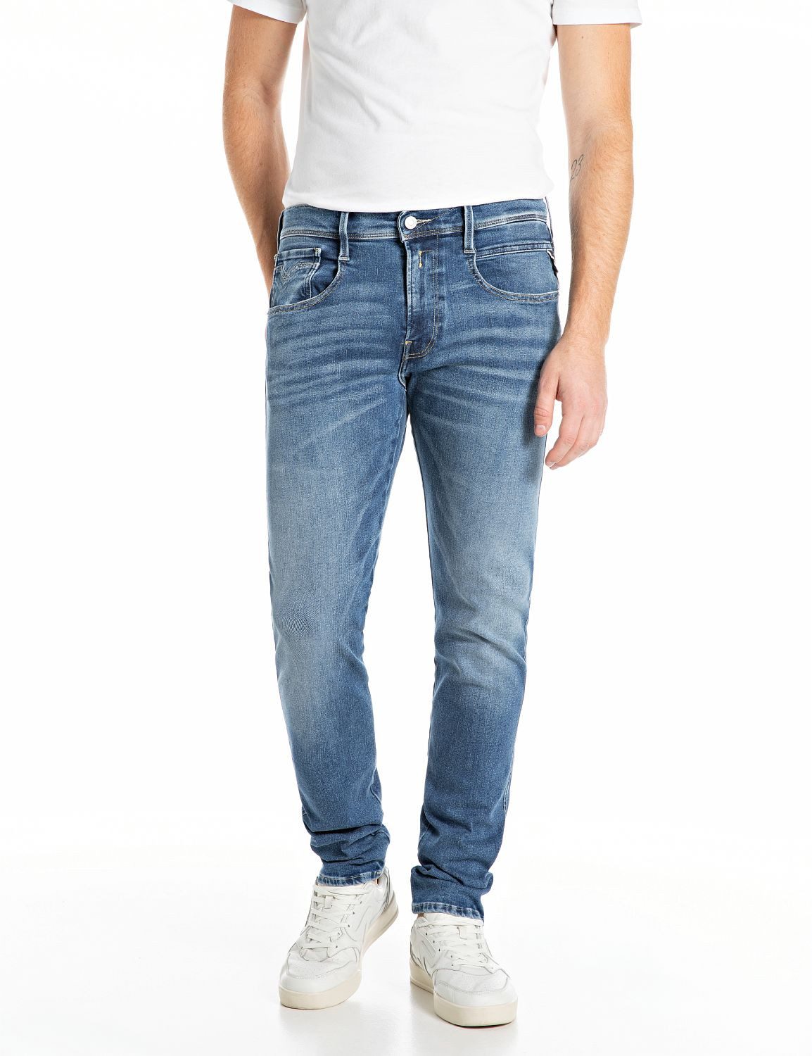 Replay Slim-fit-Jeans Anbass günstig online kaufen