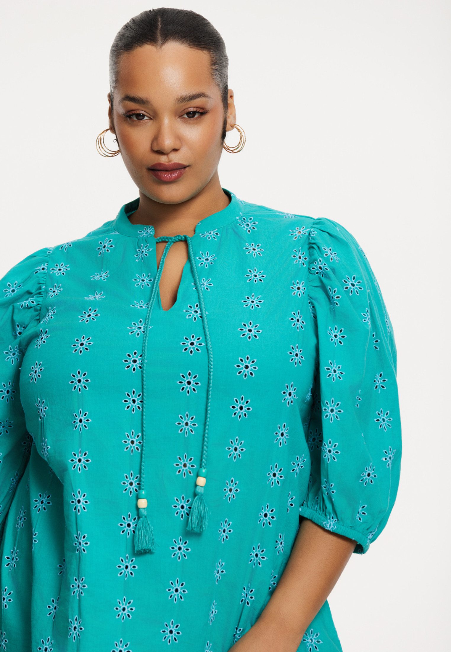 YOEK Tunika Damen Tunika mit Kurzarm günstig online kaufen