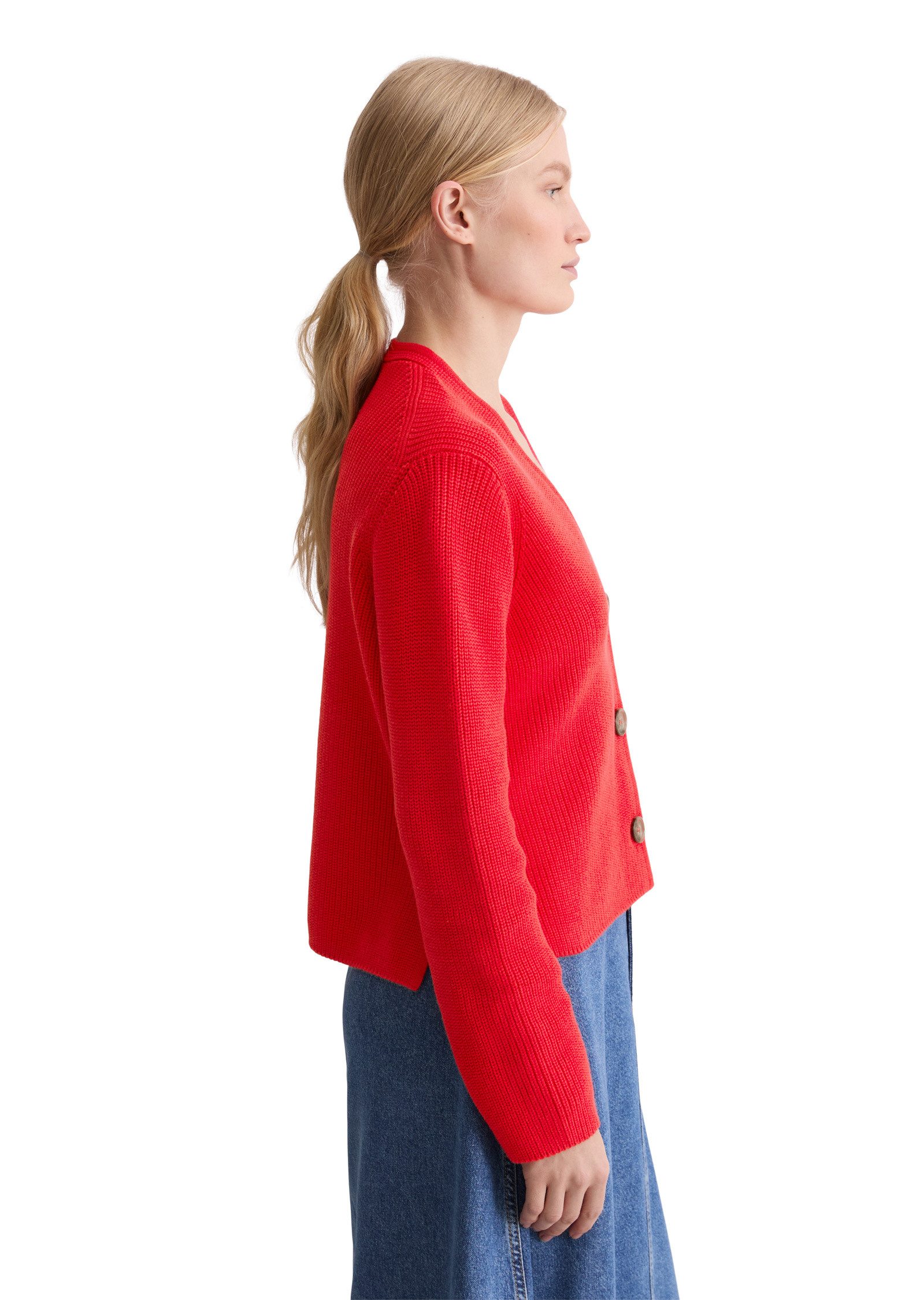Marc O'Polo Cardigan aus Heavy-Weight-Organic-Cotton