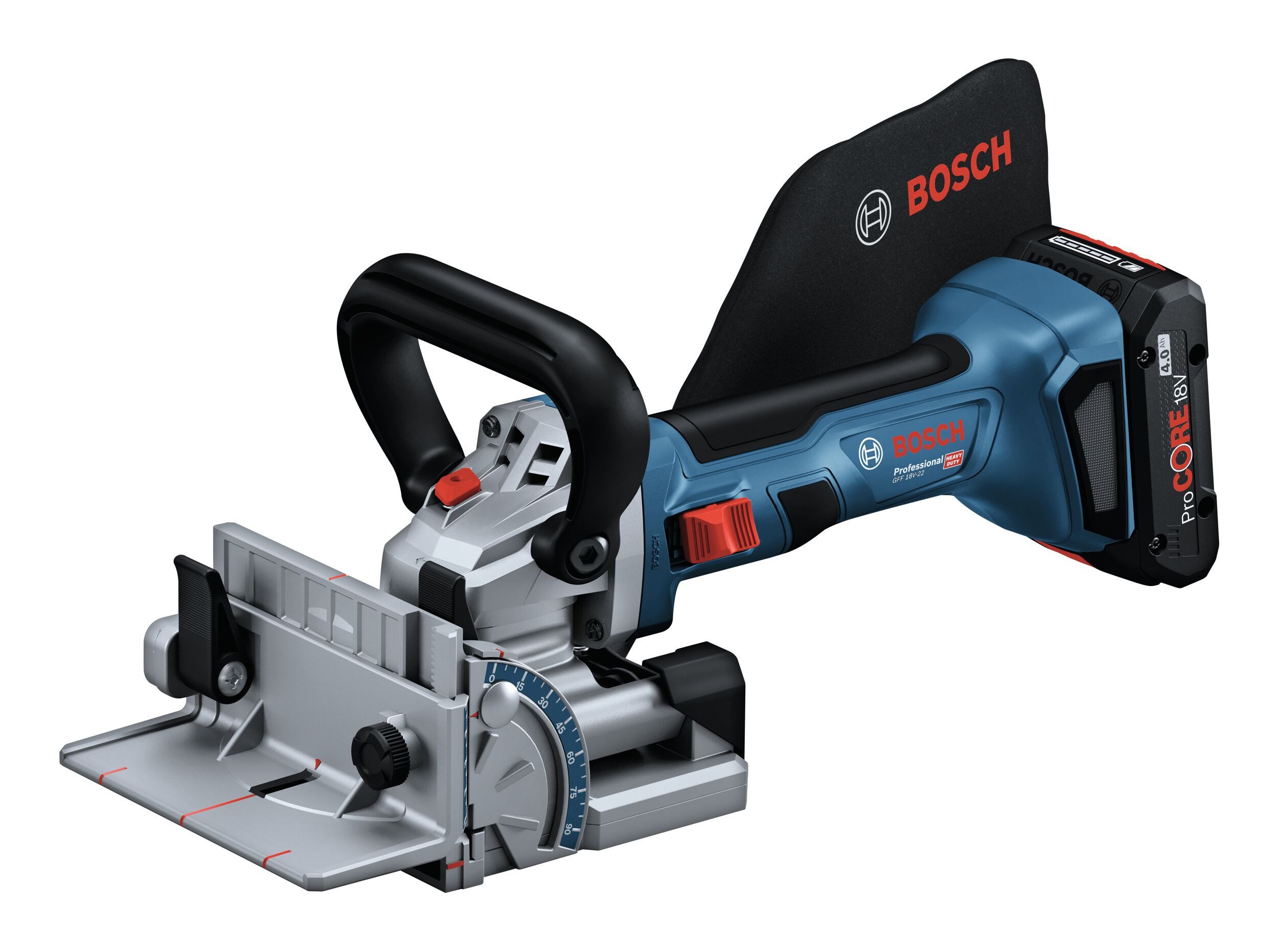 BOSCH Akku-Fräse GFF 18V-22, 18 in V, Flachdübelfräse Ohne Akku - im Karton