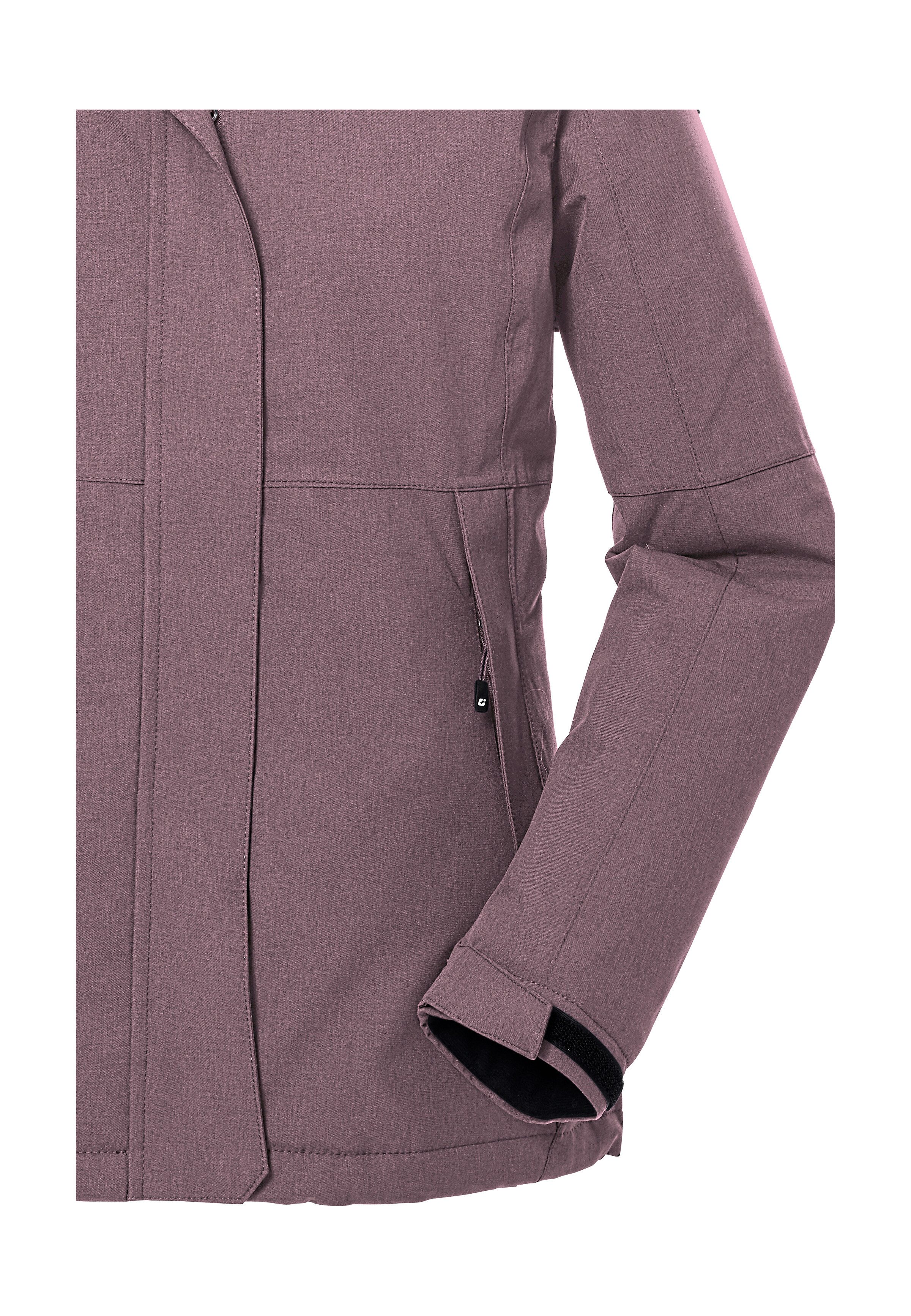 Killtec Outdoorjacke KOW 37 WMN JCKT Wasserdichte Damen Funktionsjacke mit abnehmbarer Kapuze
