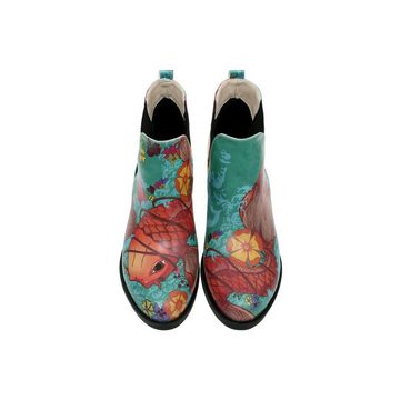 DOGO Waves of Koi Stiefelette Vegan