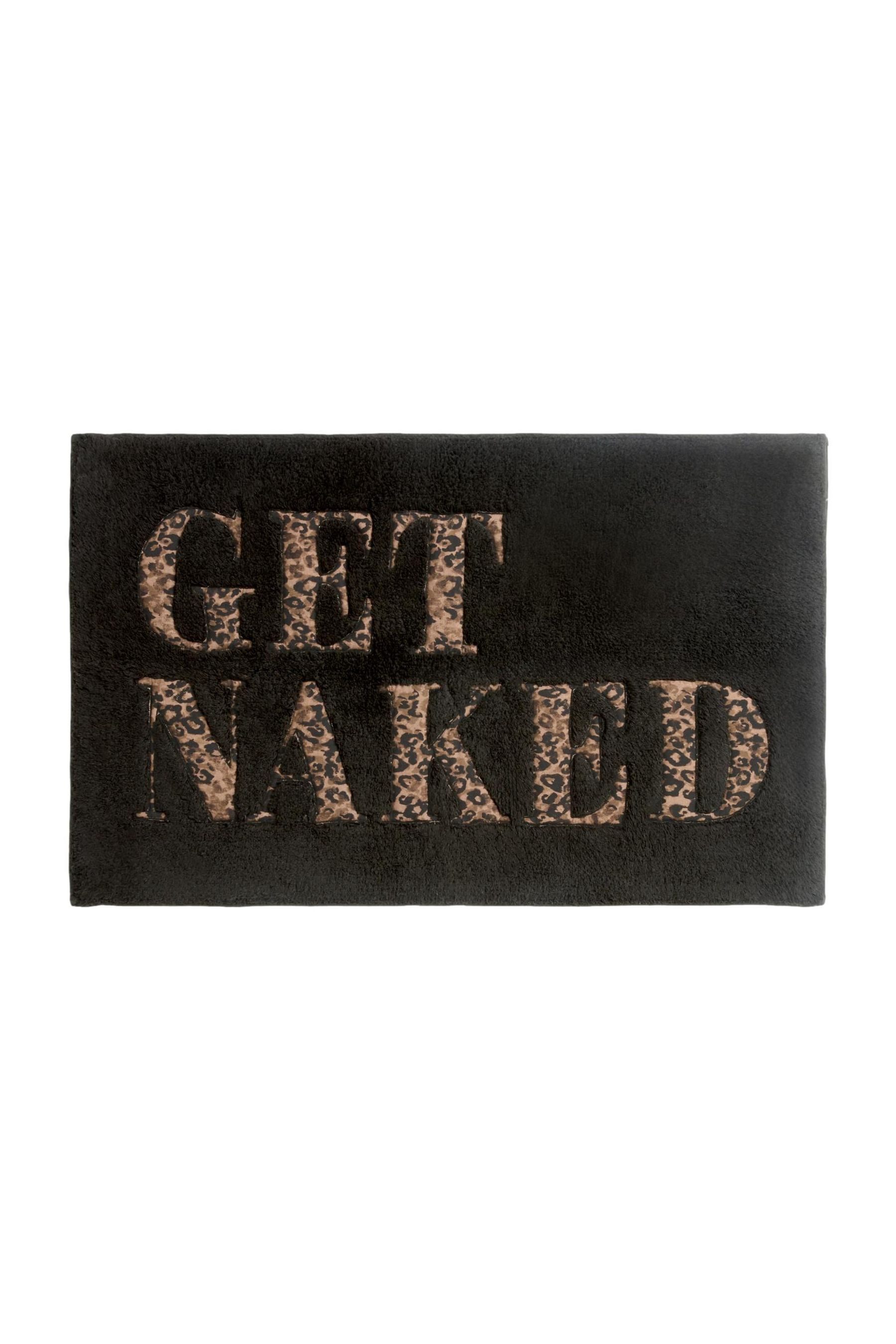 Next Badematte Badematte mit Leoparden-Slogan-Print, Höhe 80 mm, Baumwolle günstig online kaufen