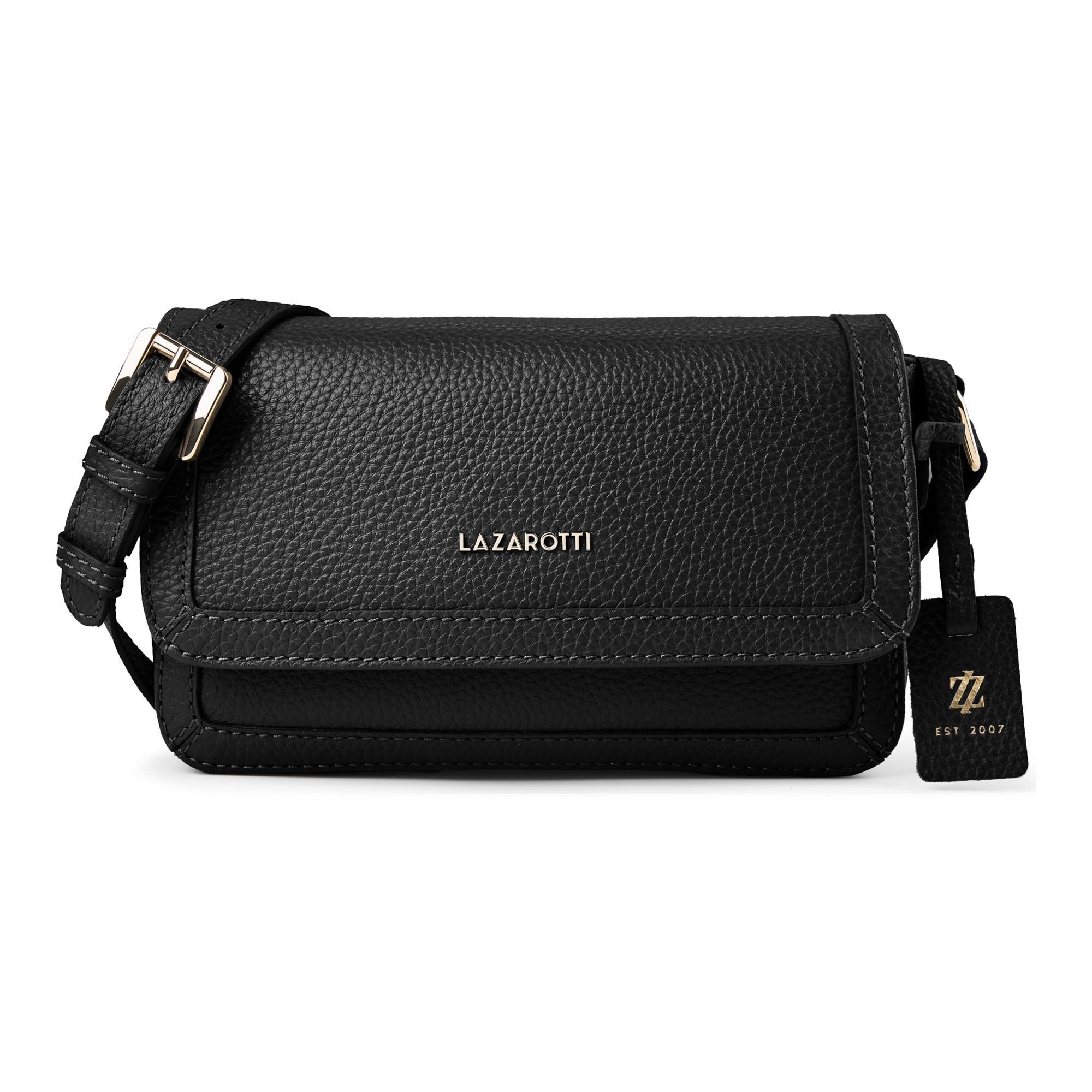 Lazarotti Umhängetasche Bologna Leather, Leder
