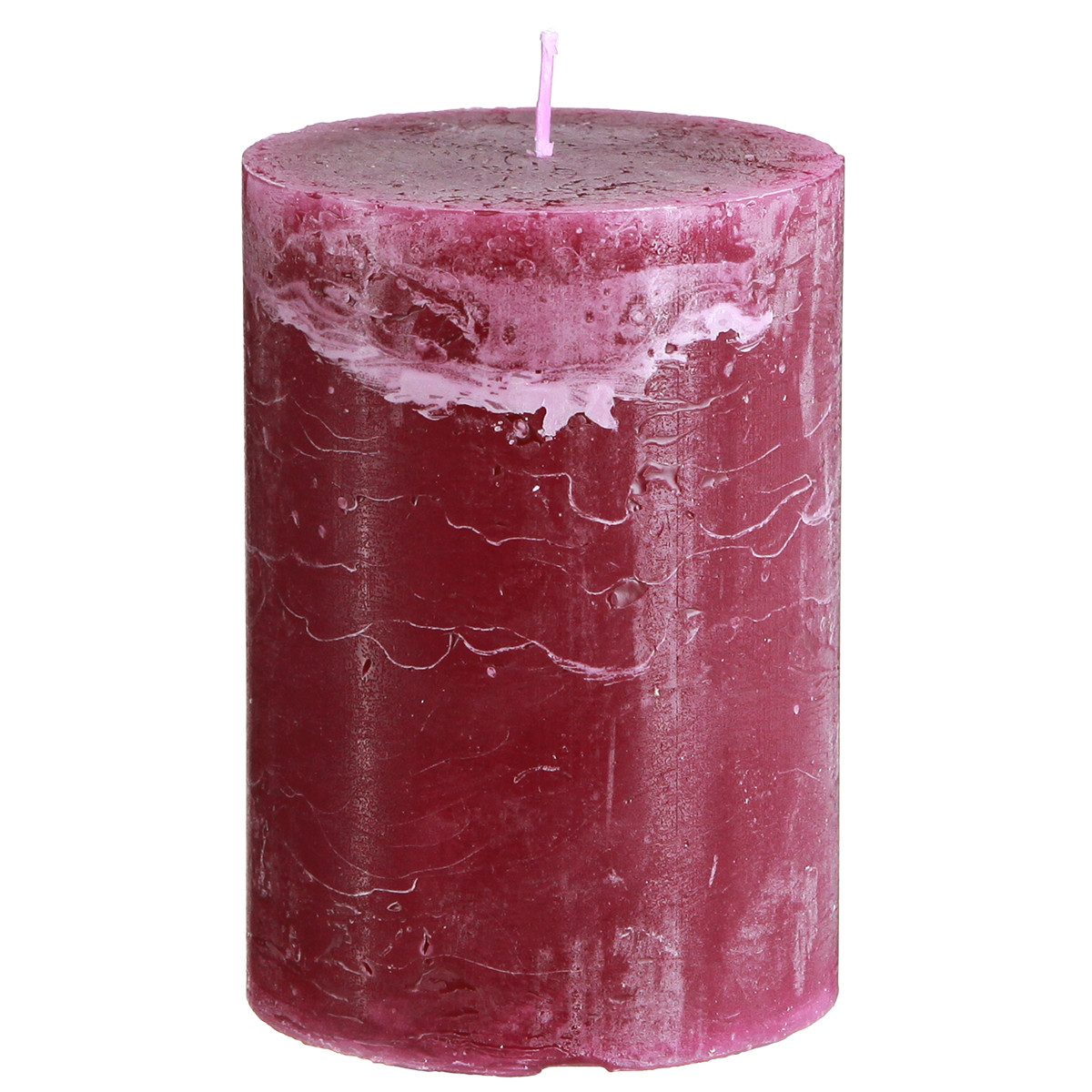 Viana Stumpenkerze Kerzen durchgefärbt Stumpenkerzen Berry günstig online kaufen