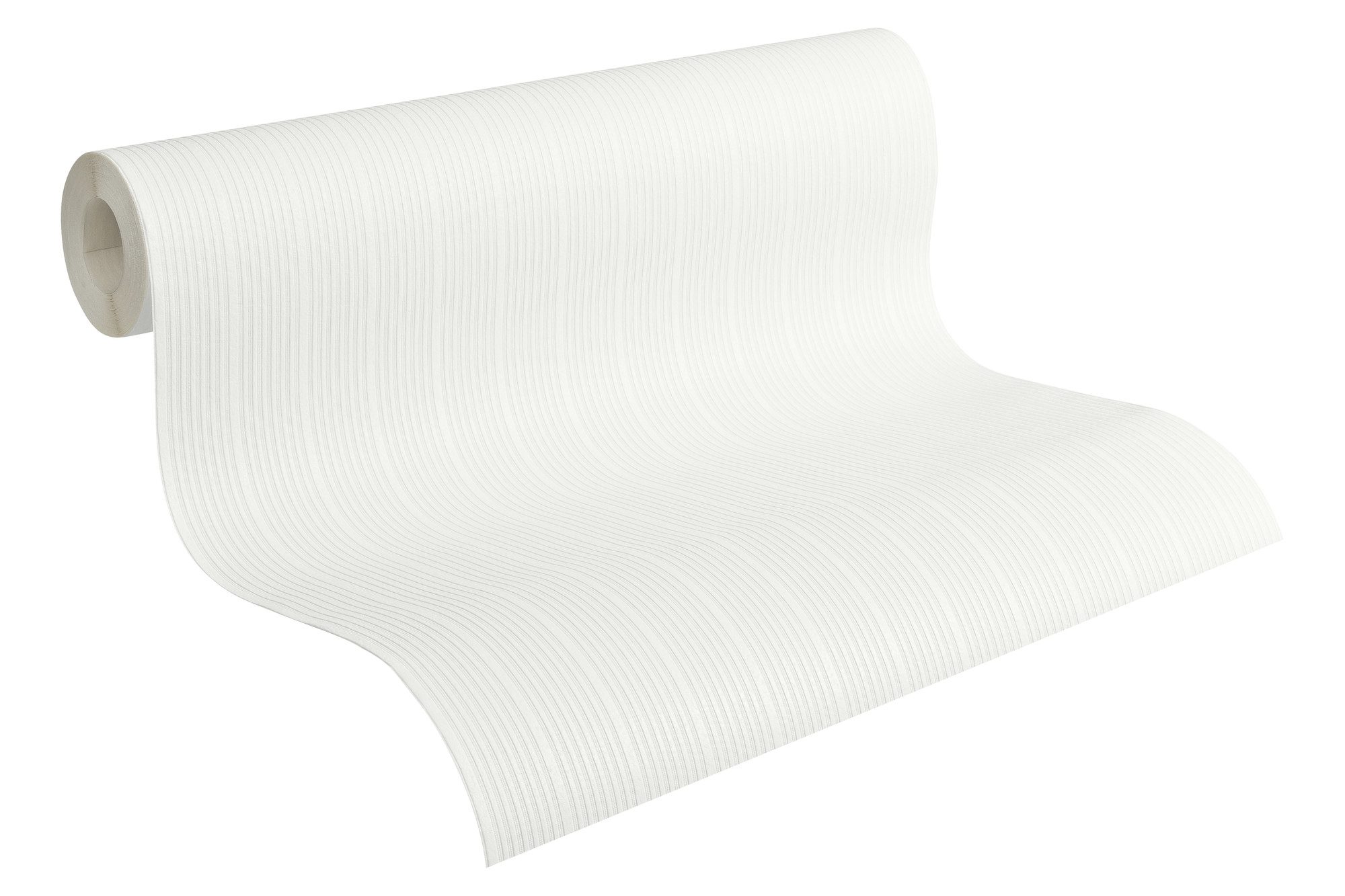 A.S. Création Vliestapete Meistervlies, strukturiert, gestreift, Streifen, mehrfarbig, Struktur Tapete Streifen Überstreichbar Tapeten Wohnzimmer Flur Design