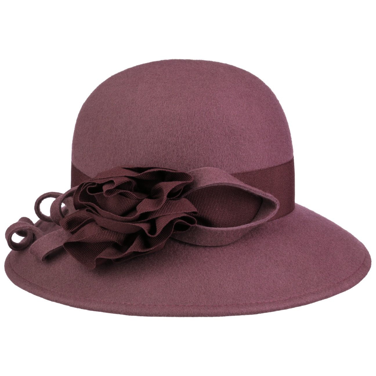 Lierys Filzhut (1-St) Wollhut mit Ripsband, Made in Italy