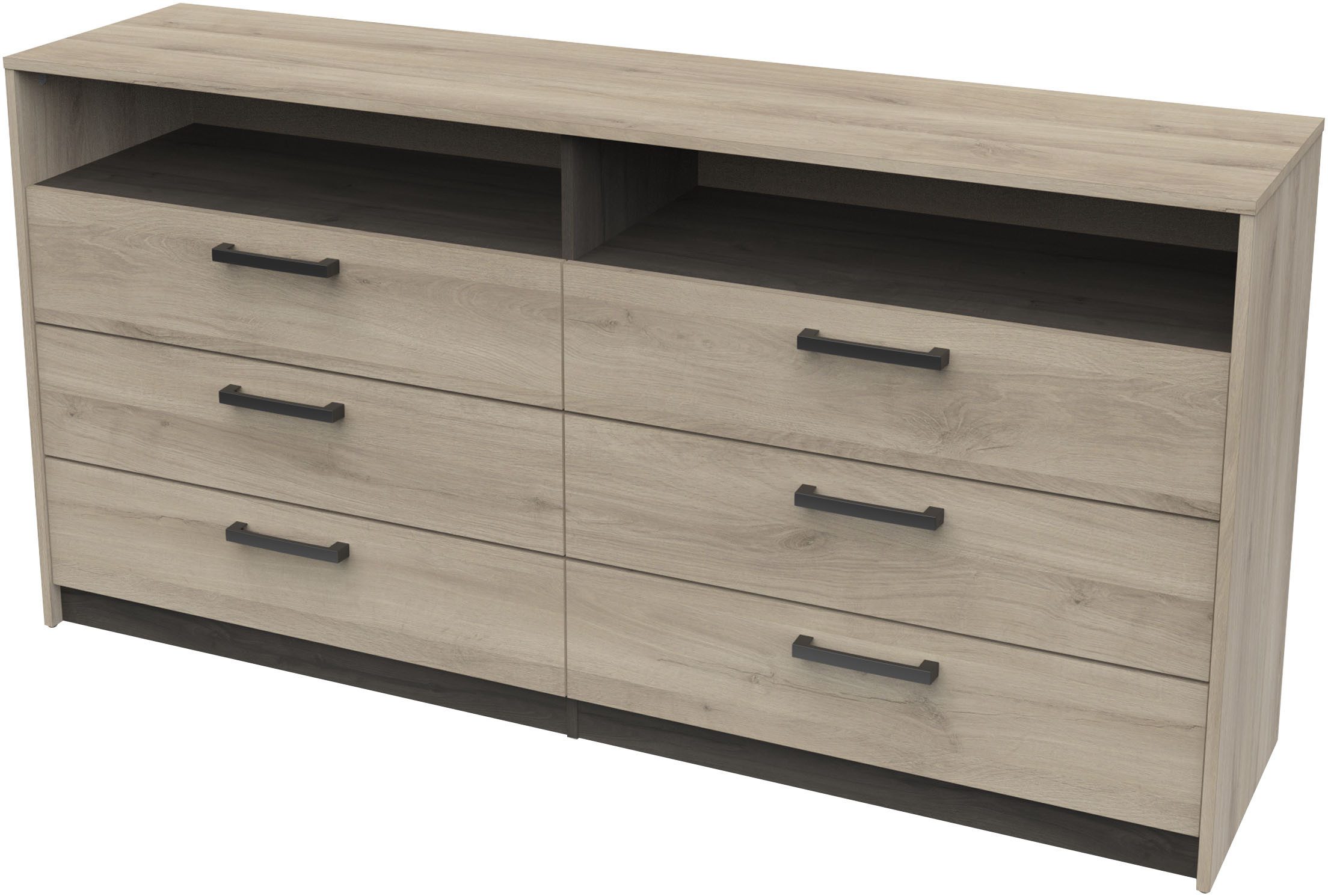 Demeyere GROUP Kommode Meubles Watson, Kommode 6 Schubladen 2 Ablagen