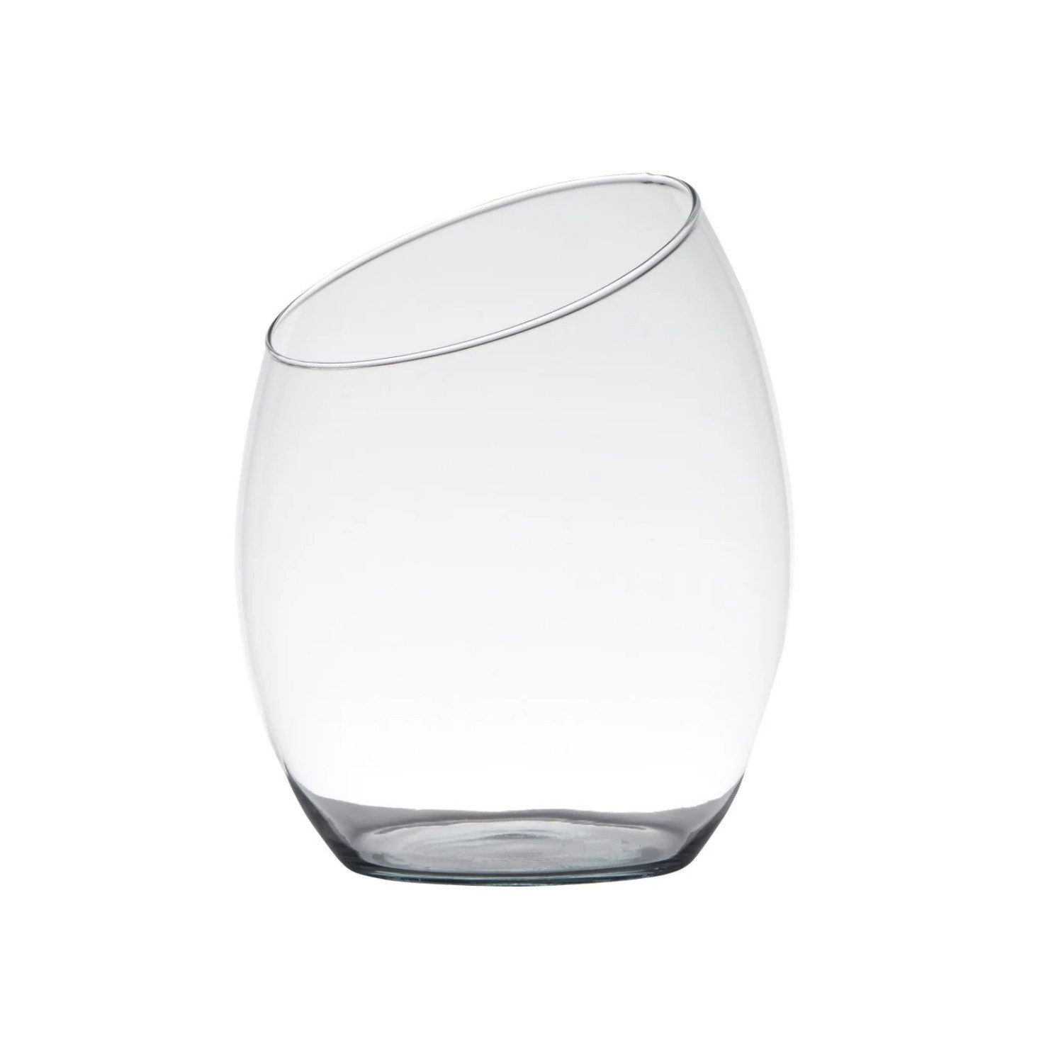 Dekovase Transparent, Durchmesser 20 cm