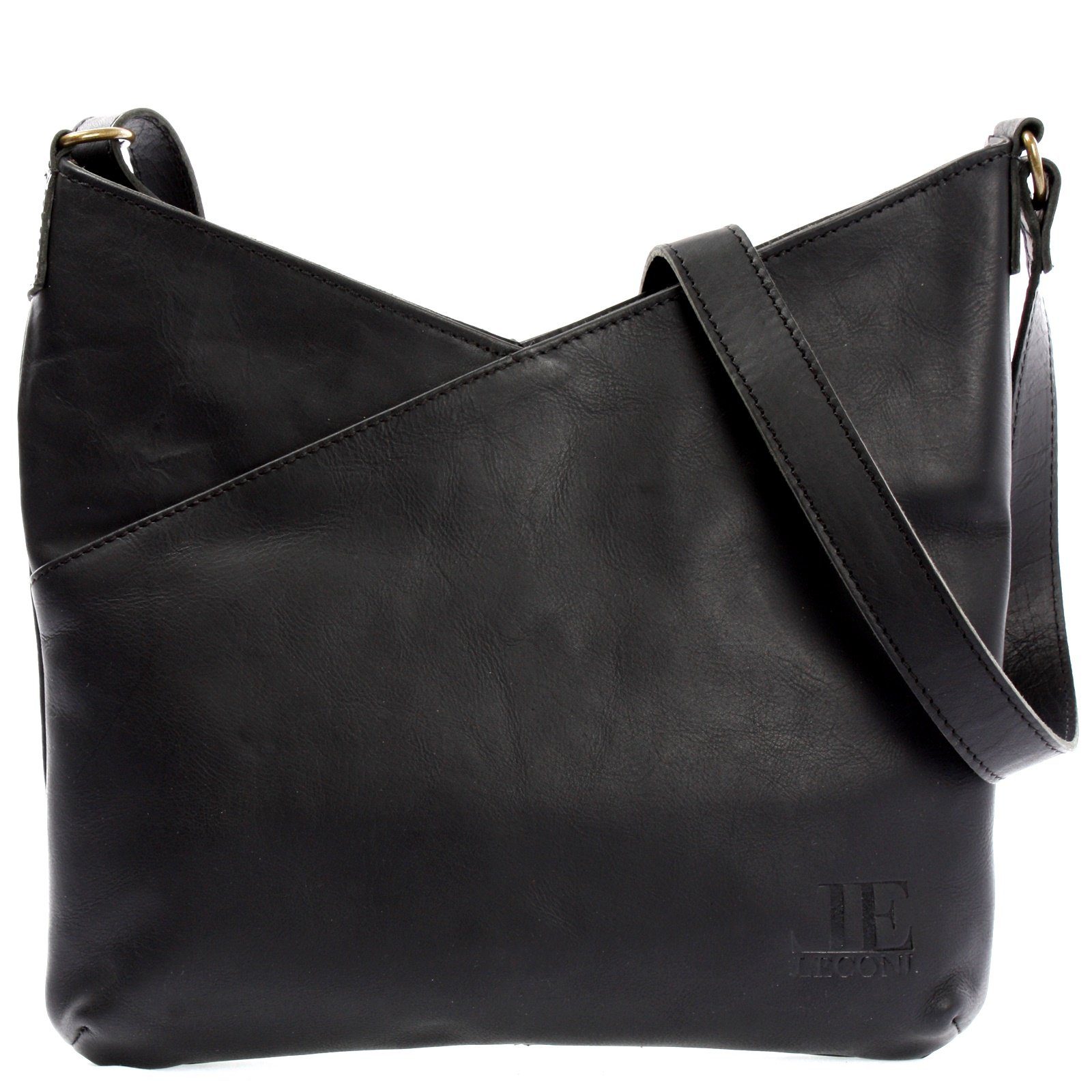 Umhängetasche Handtasche Ledertasche Damen Schultertasche Leder LE0065