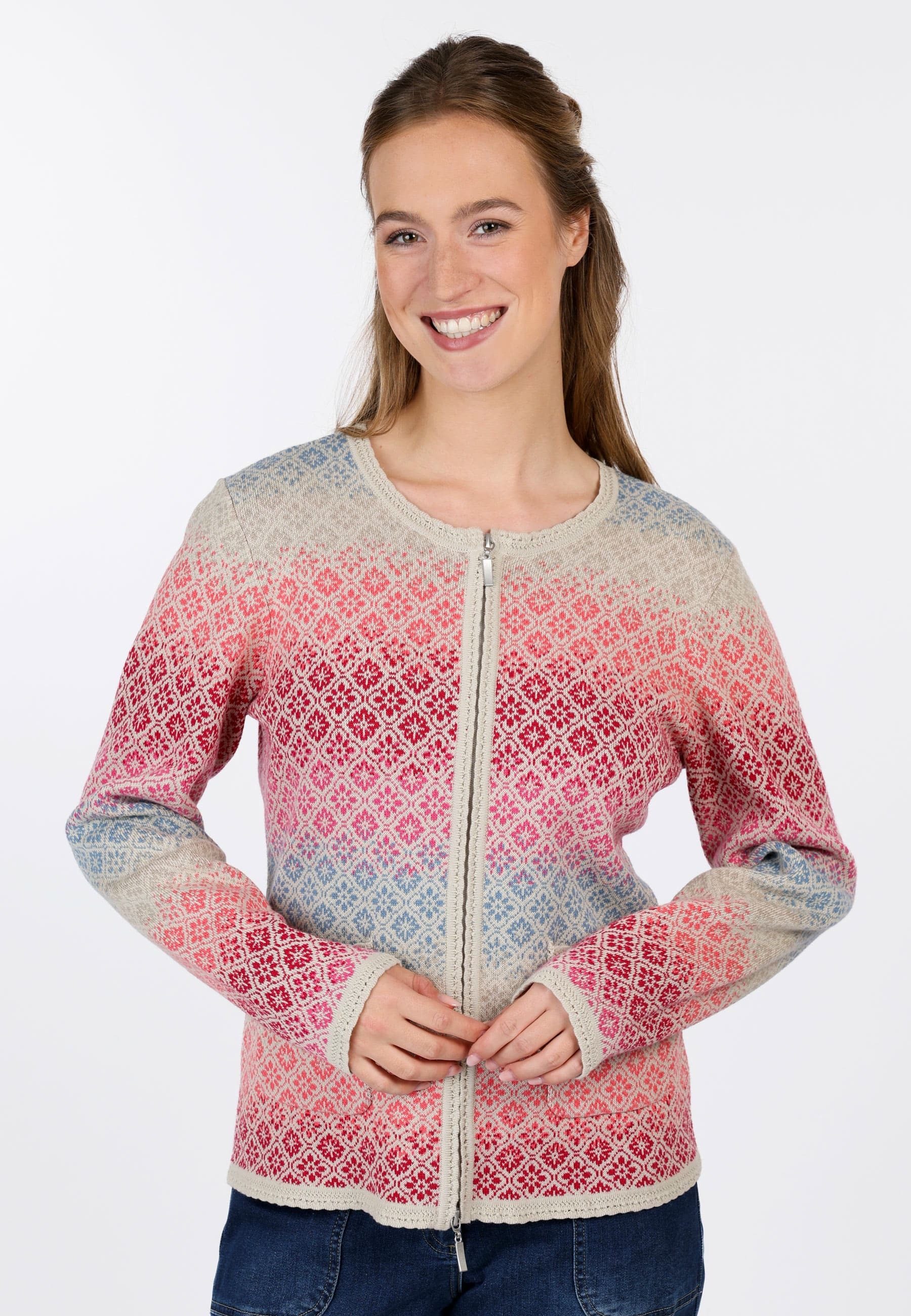 Sorgenfri Sylt Strickjacke Medi Gradient