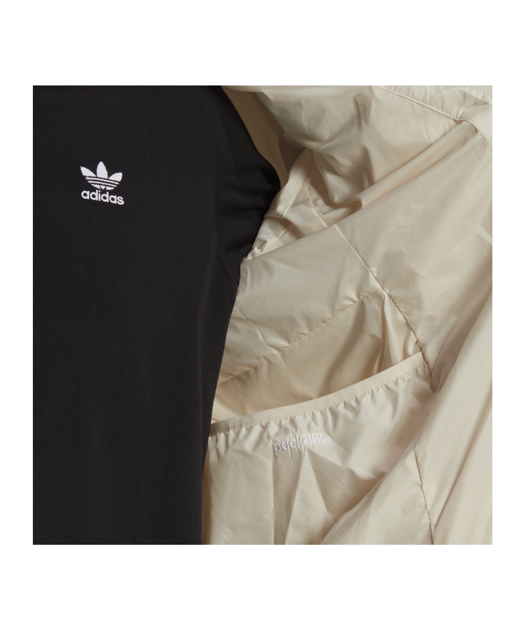 Originals Jacke adidas Padpuff weiss Stand Sweatjacke