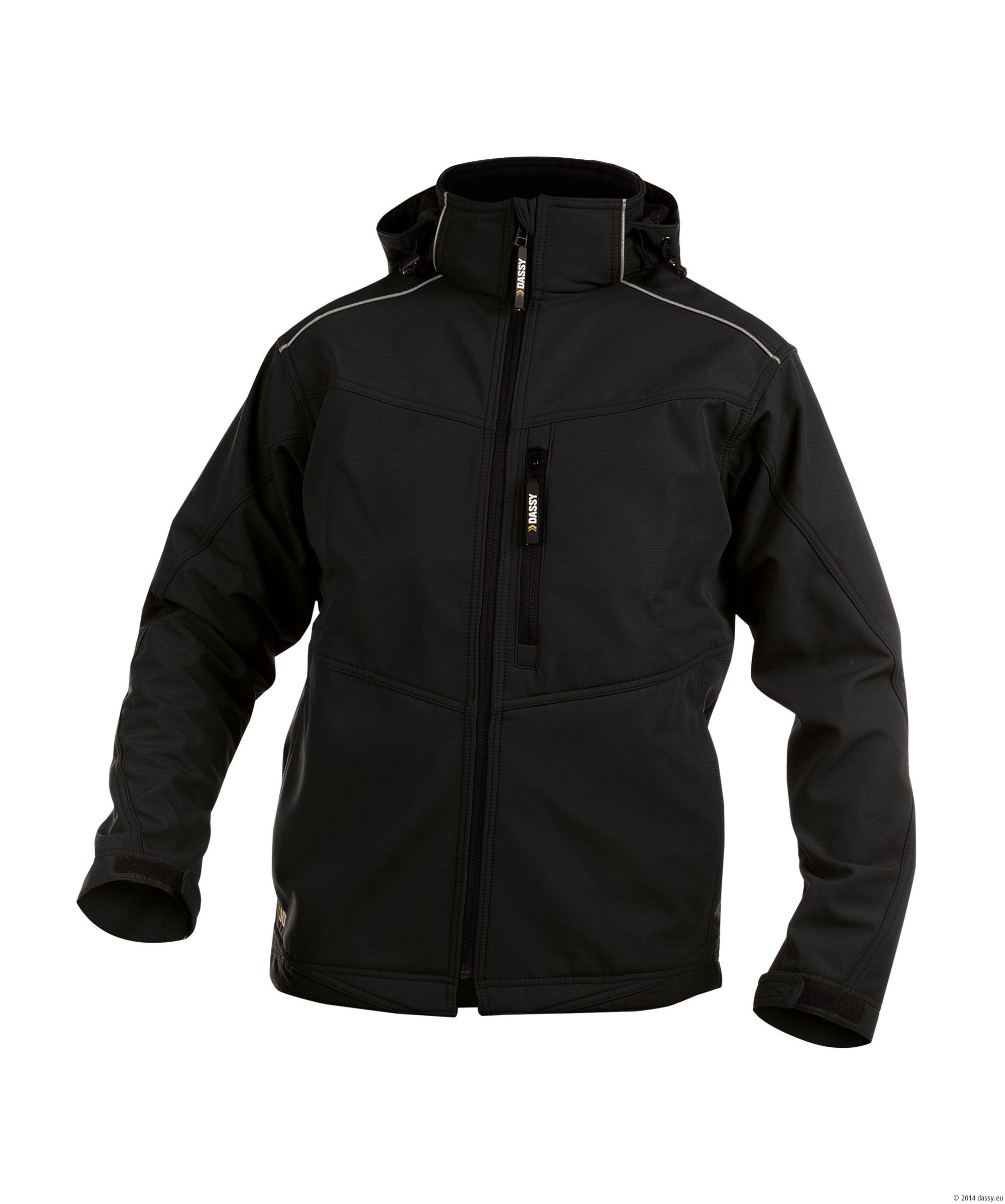 Softshelljacke Schwarz Dassy Softshelljacke lagige Tavira, 3