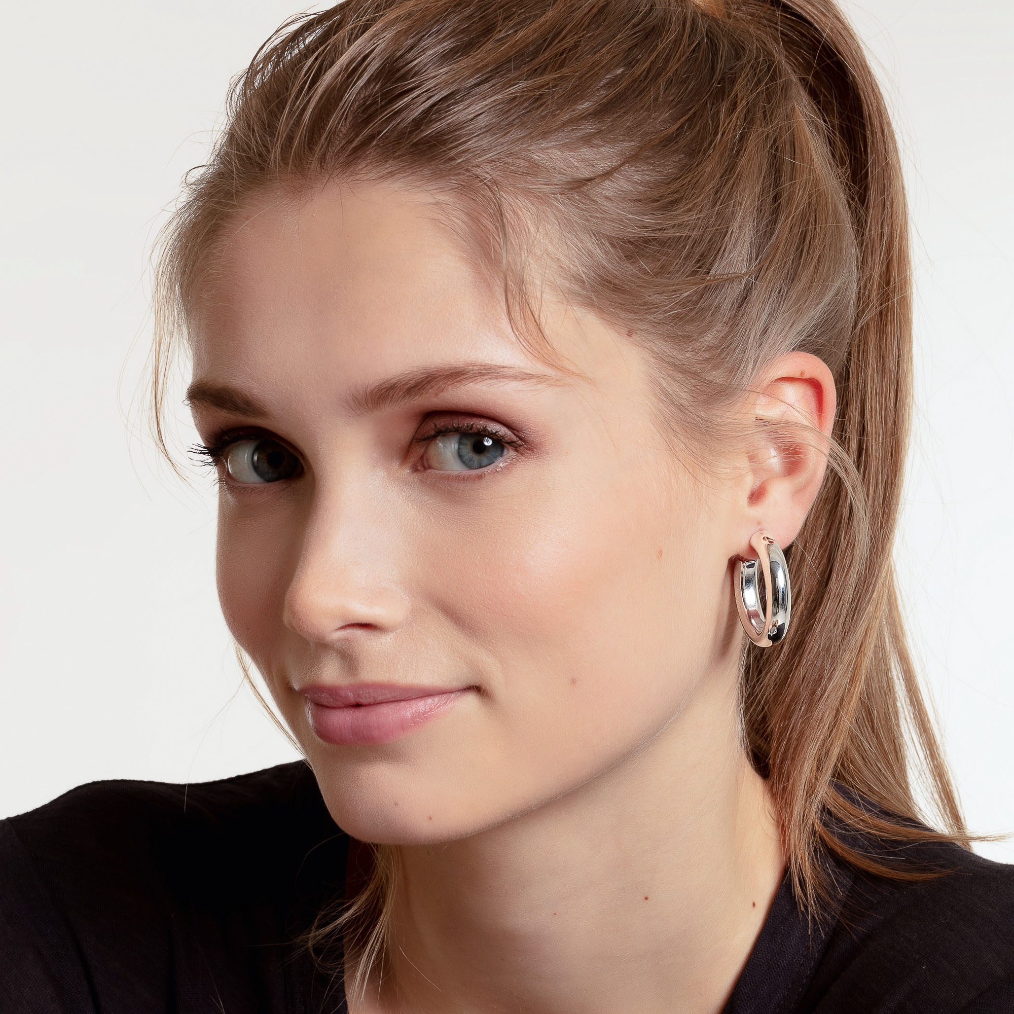 THOMAS SABO Paar Creolen Chunky mittel