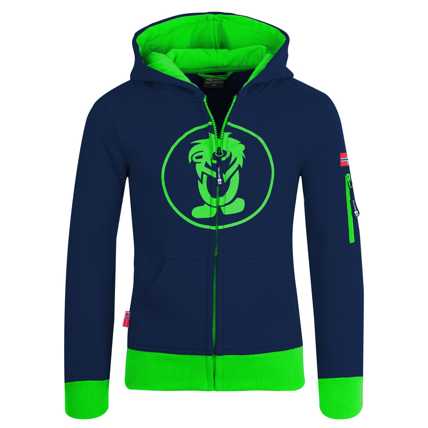 TROLLKIDS Sweatshirt Kids Sortland Jacket