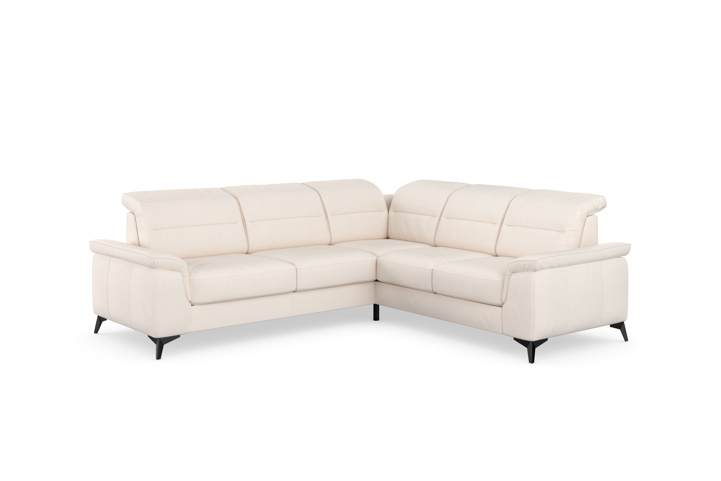 sit&more Ecksofa Sinatra, optinal mit Metallfüße und Kopfteilverstellung Armteilfunktion