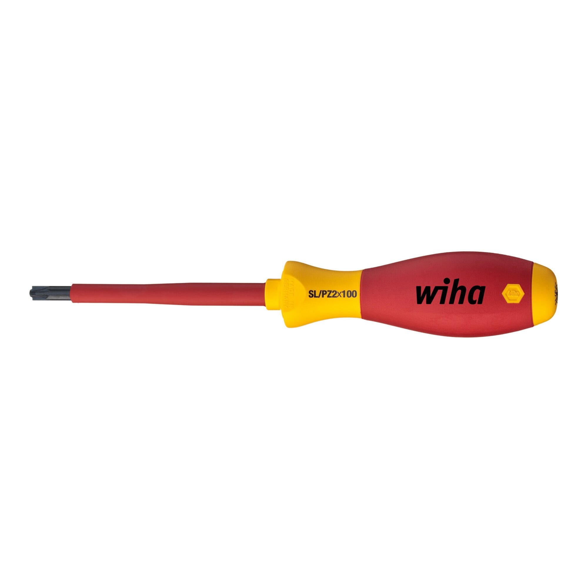 Wiha Bithalter Wiha Schraubendreher SoftFinish® electric PlusMinus/Pozidriv SL/PZ2 x