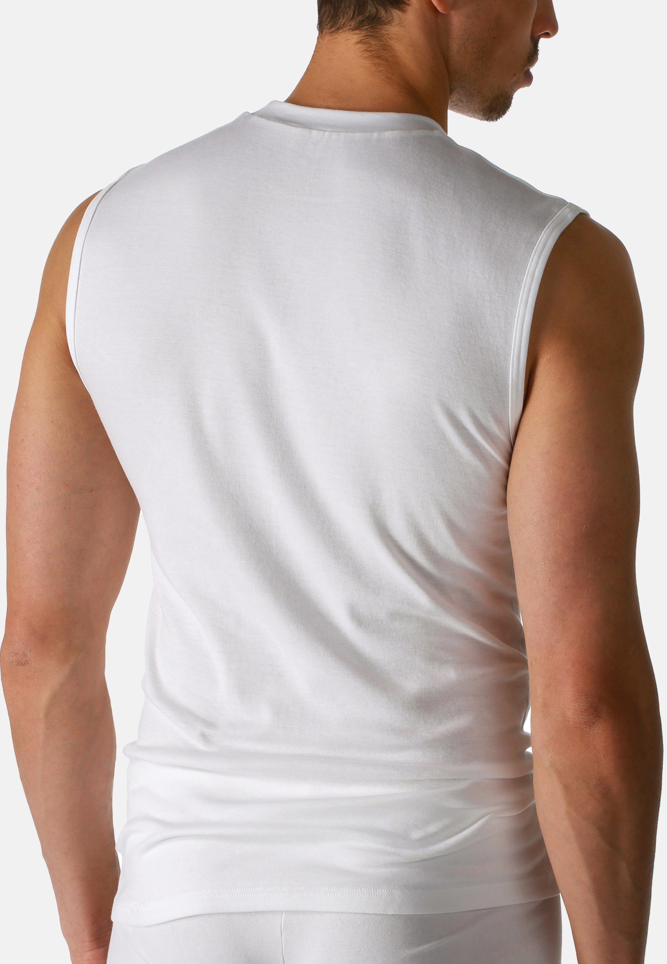 Mey Unterhemd 2er Passform Trend Noblesse Körpernahe - Pack Baumwolle Tanktop / 2-St) Unterhemd - (Spar-Set