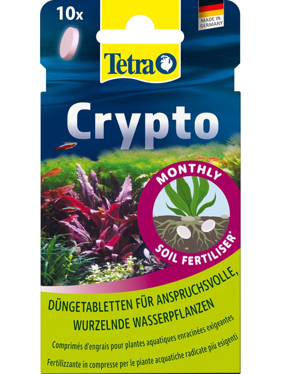 Tetra Aquariumpflege Tetra Aquariendünger Crypto 10 Tabletten