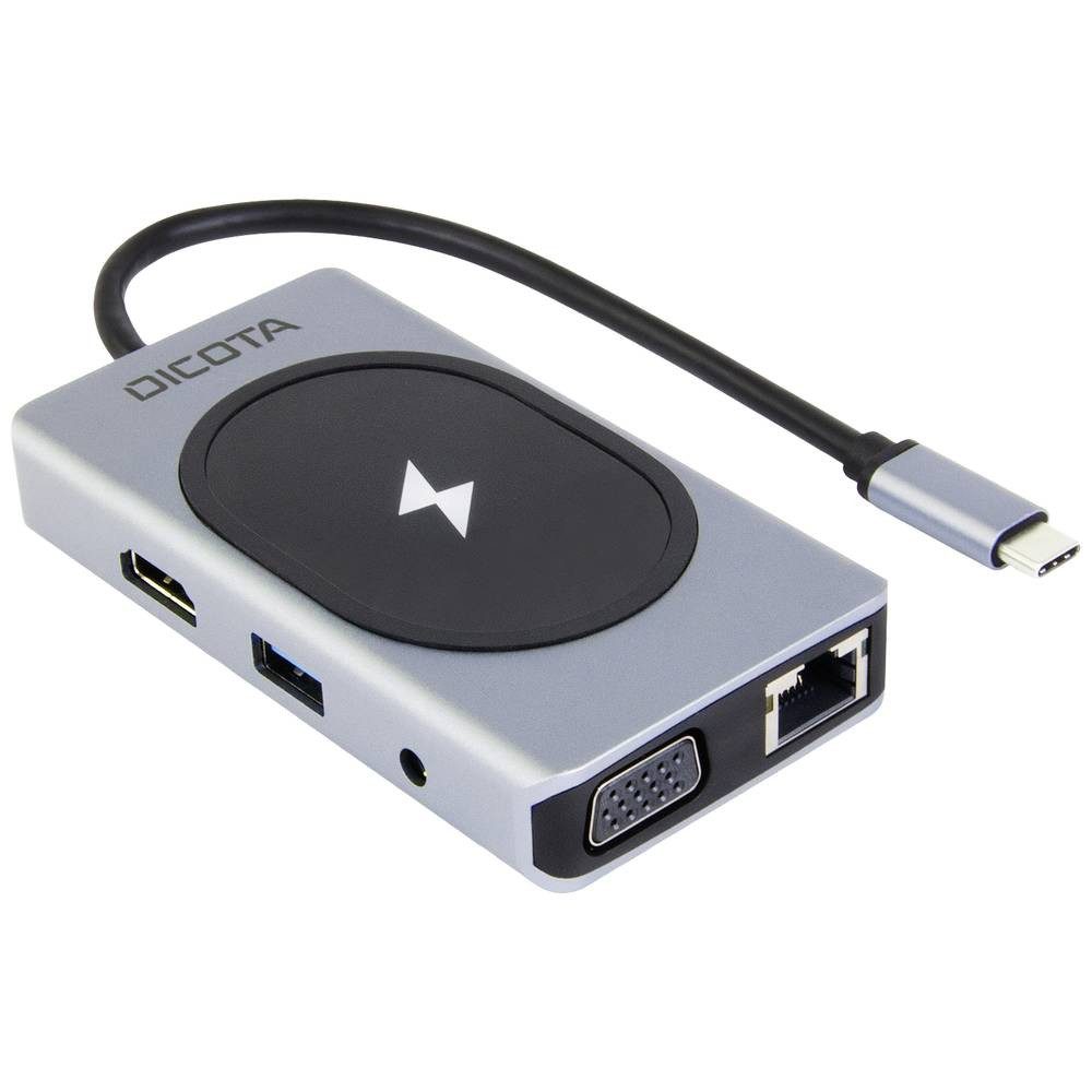 DICOTA Laptop-Dockingstation USB-C® (USB 3.2 Gen 2) Multiport Hub D32059