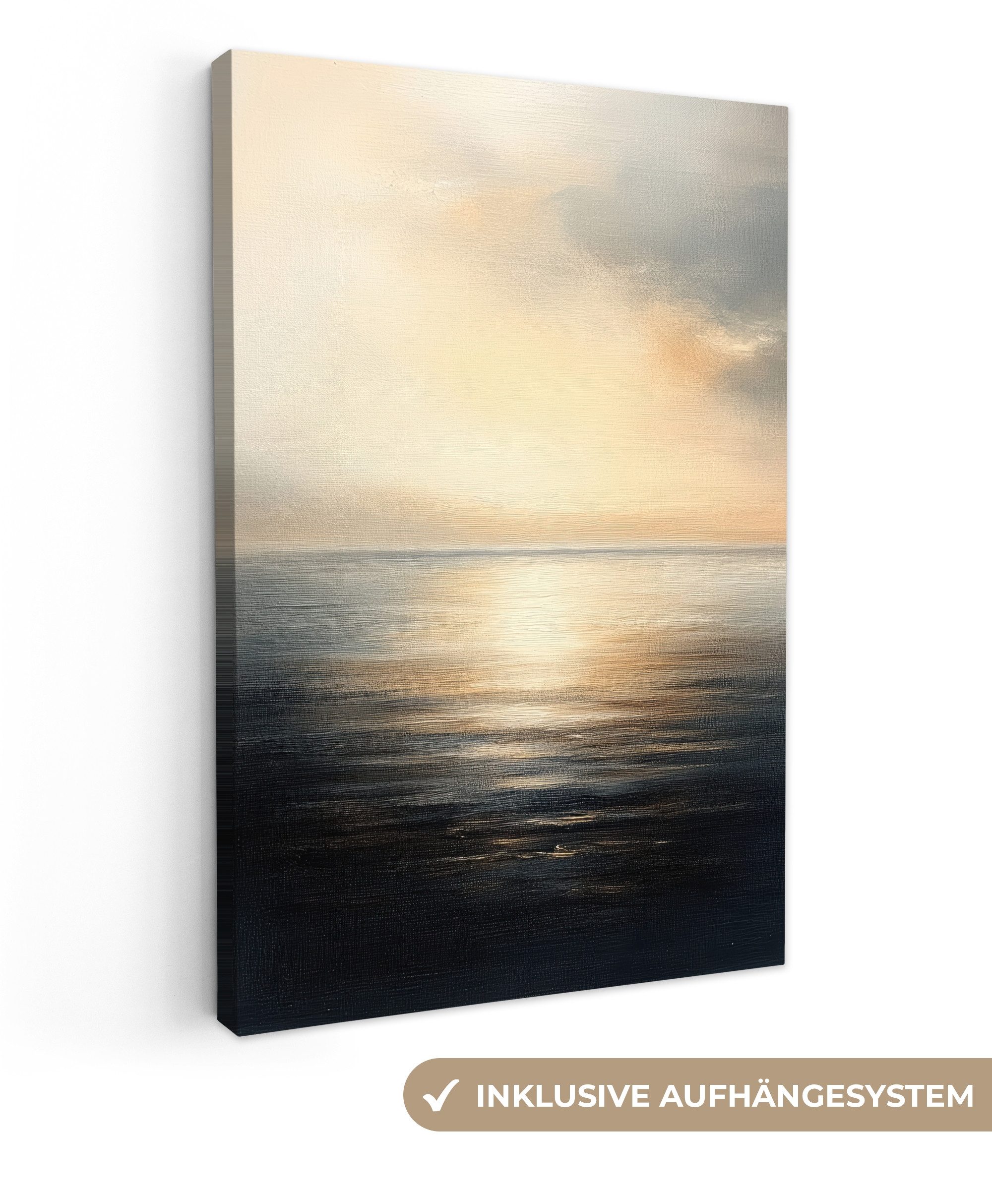 OneMillionCanvasses® Leinwandbild Sonne - Horizont - günstig online kaufen
