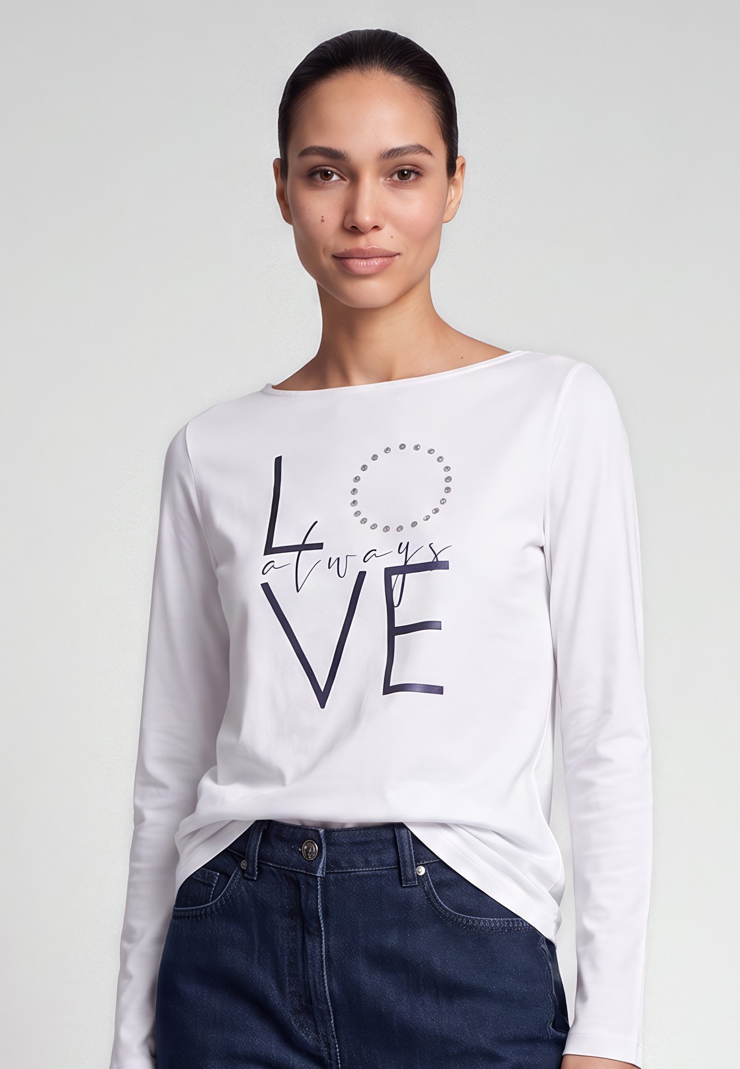 MARC AUREL Shirtbluse mit Print