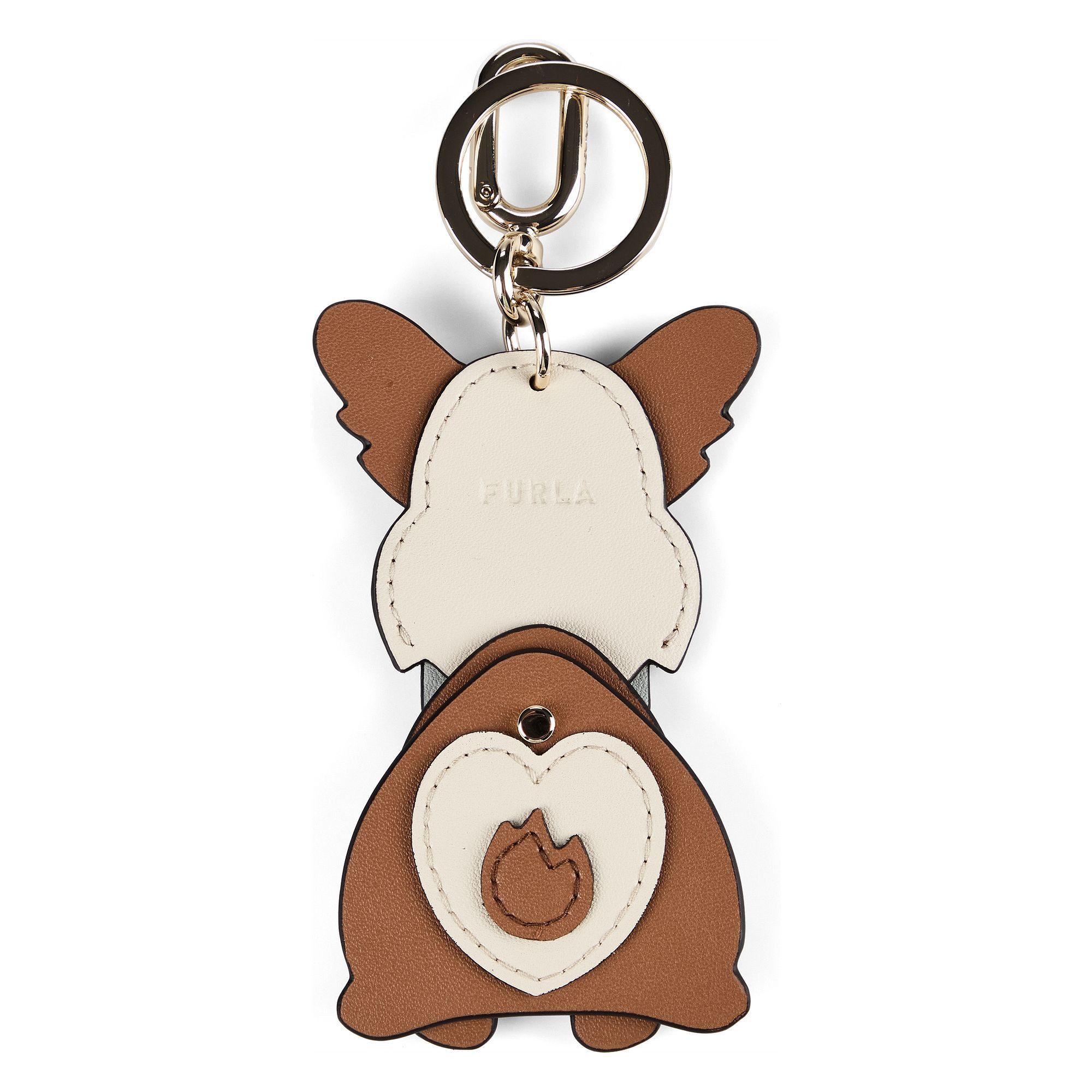Furla Schlüsselanhänger Corgi, Leder